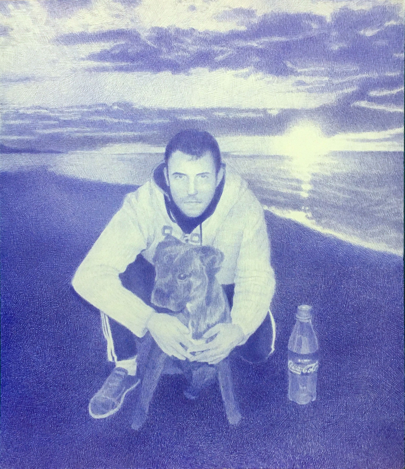 Robin Wen, Blue Rave, 2021