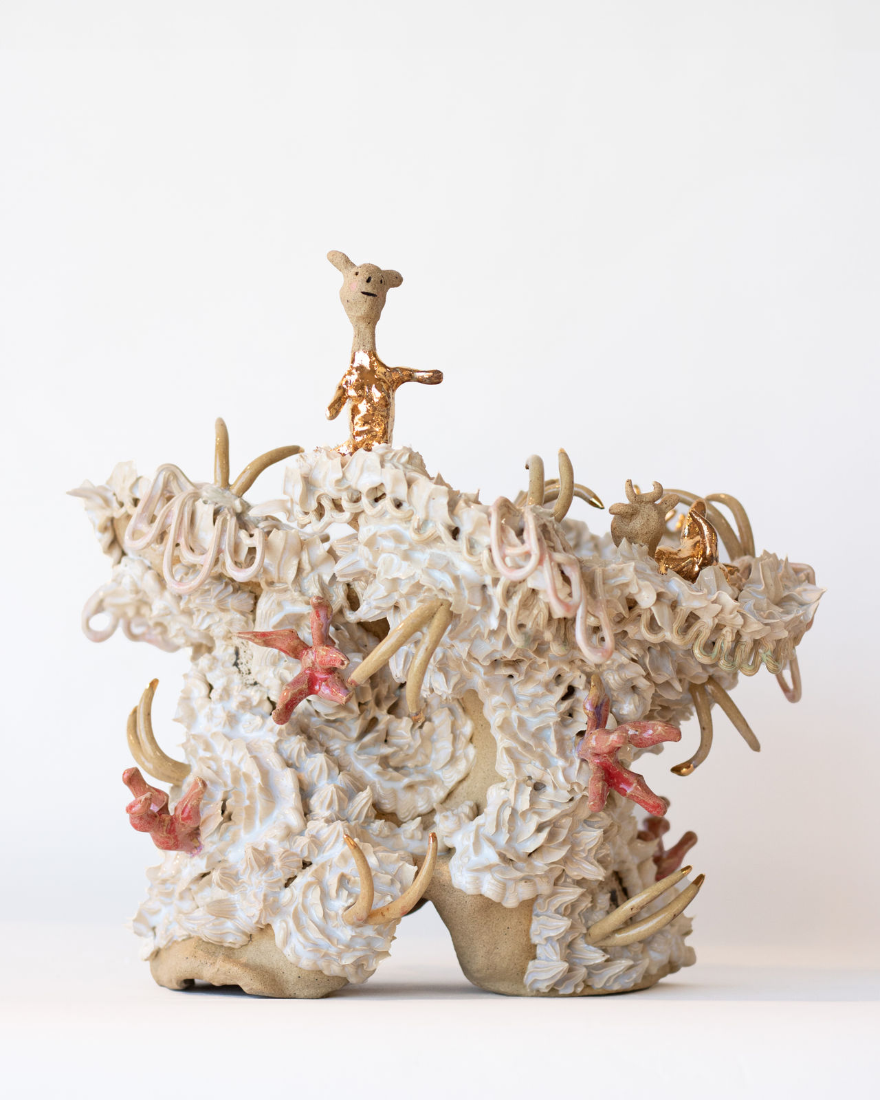 Angelica Lorenzi, Hot and gold - Vessel, 2024