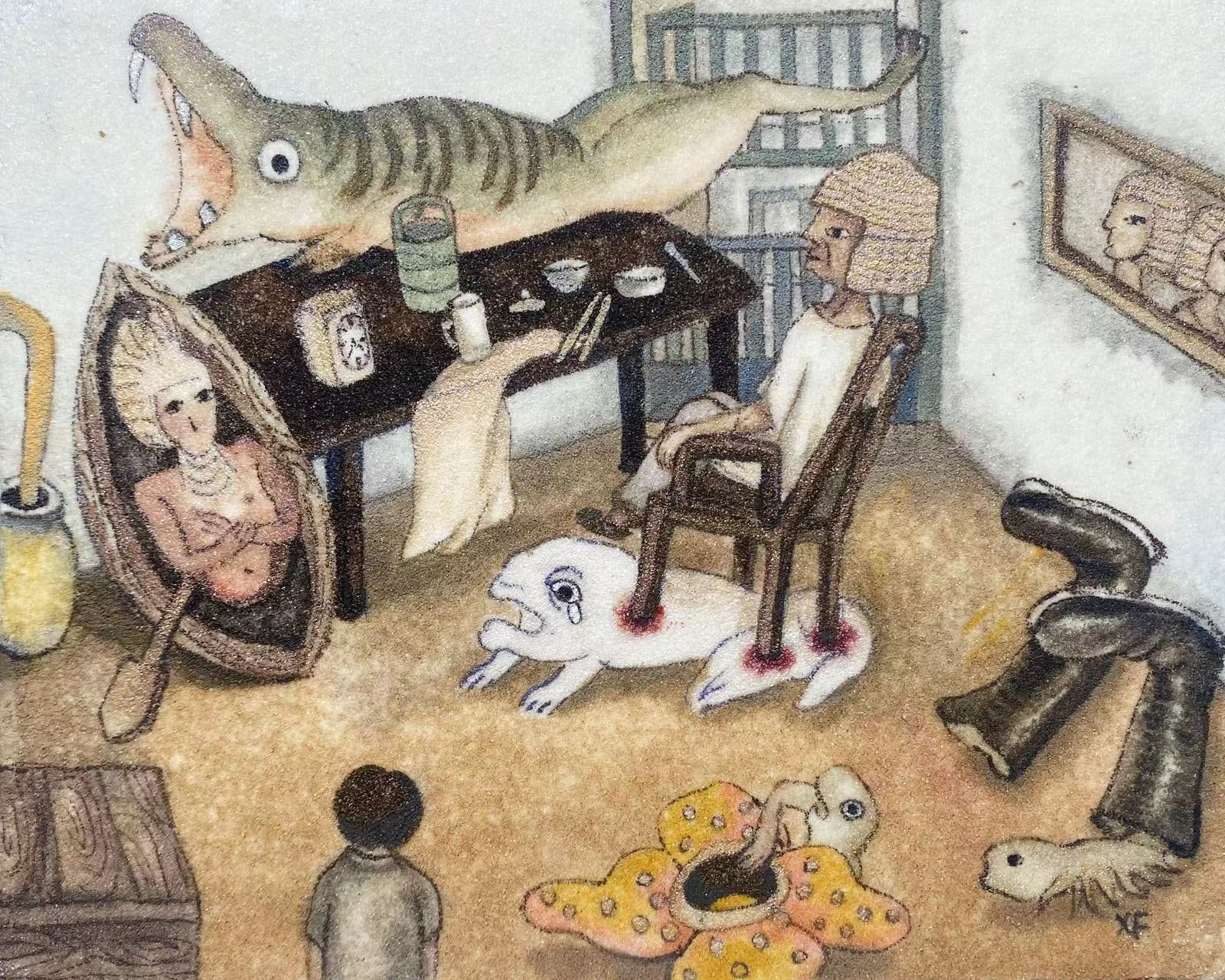 Fei Xue, Untitled (Ginseng small), 2023