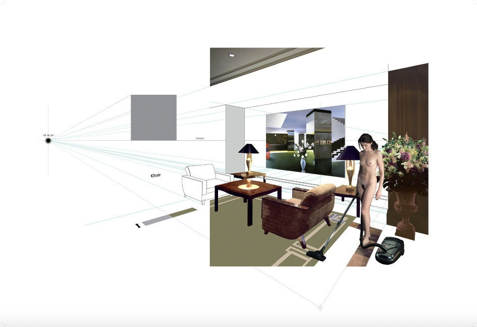 Richard Hamilton, Chiara & Chair, 2004