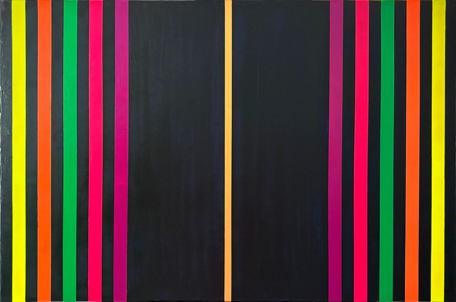 Osvaldo Mariscotti, Synergy II (Prussian Blue), 2025