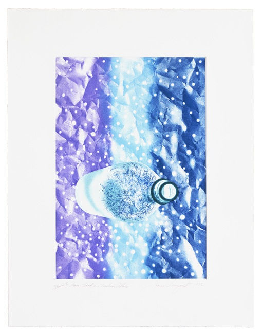 James Rosenquist, Paper Head on a Nuclear Pillow, 1982