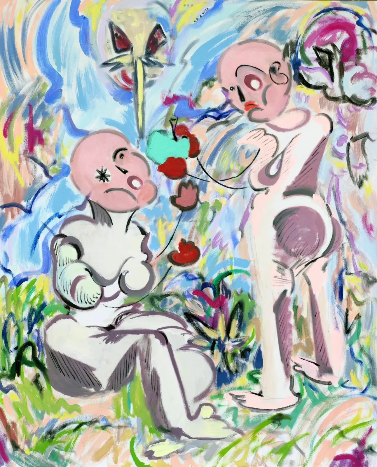 Xinyan Zhang, Forbidden Fruit No.2, 2022