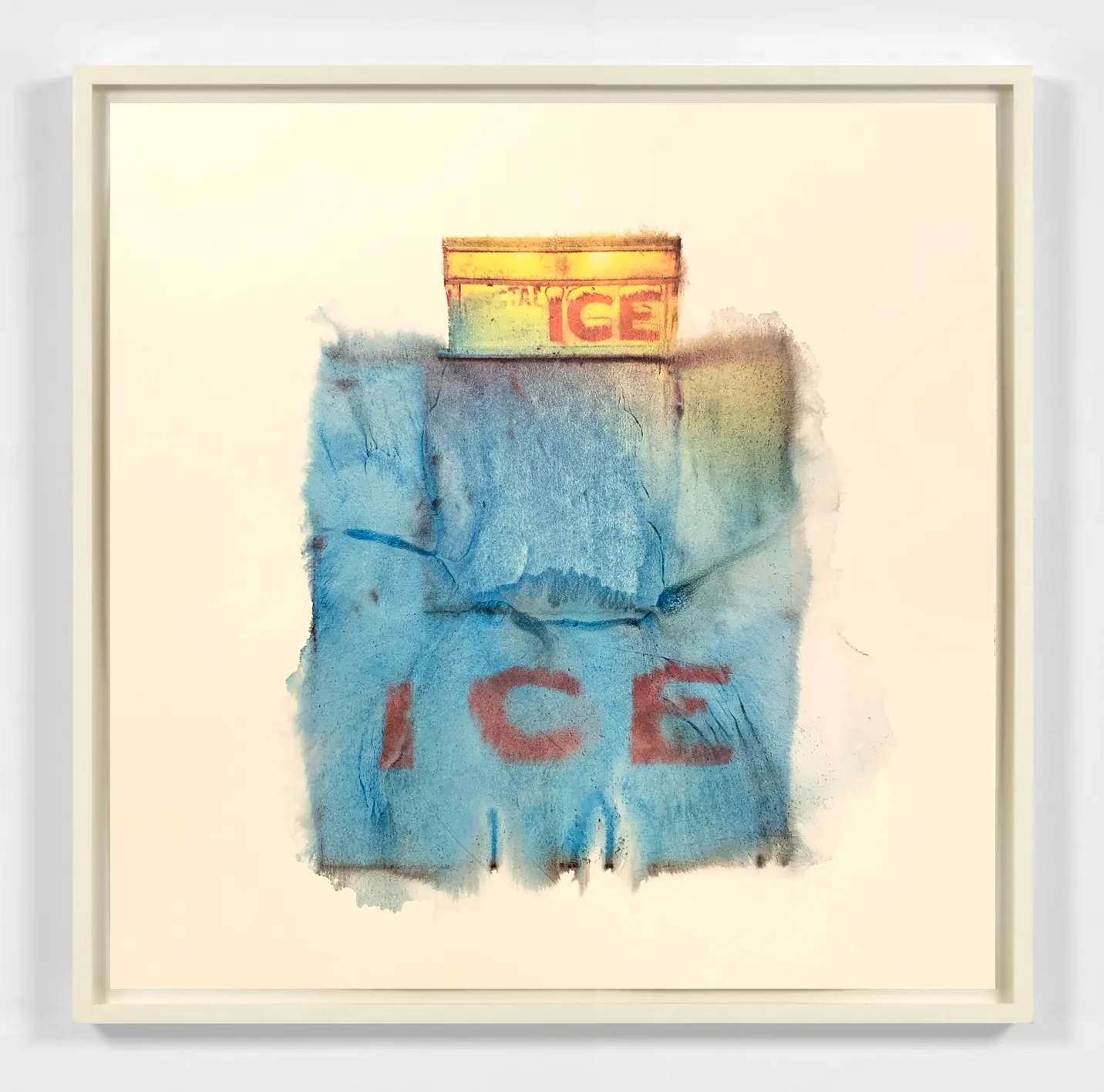 Ali Eckert, Vanishing Icons – Ice, 2022