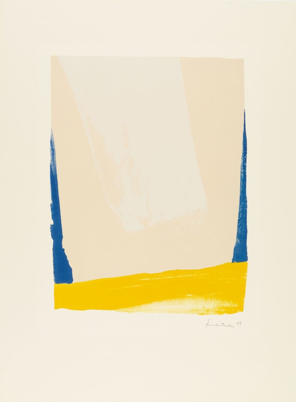 Helen Frankenthaler, White Portal, 1967