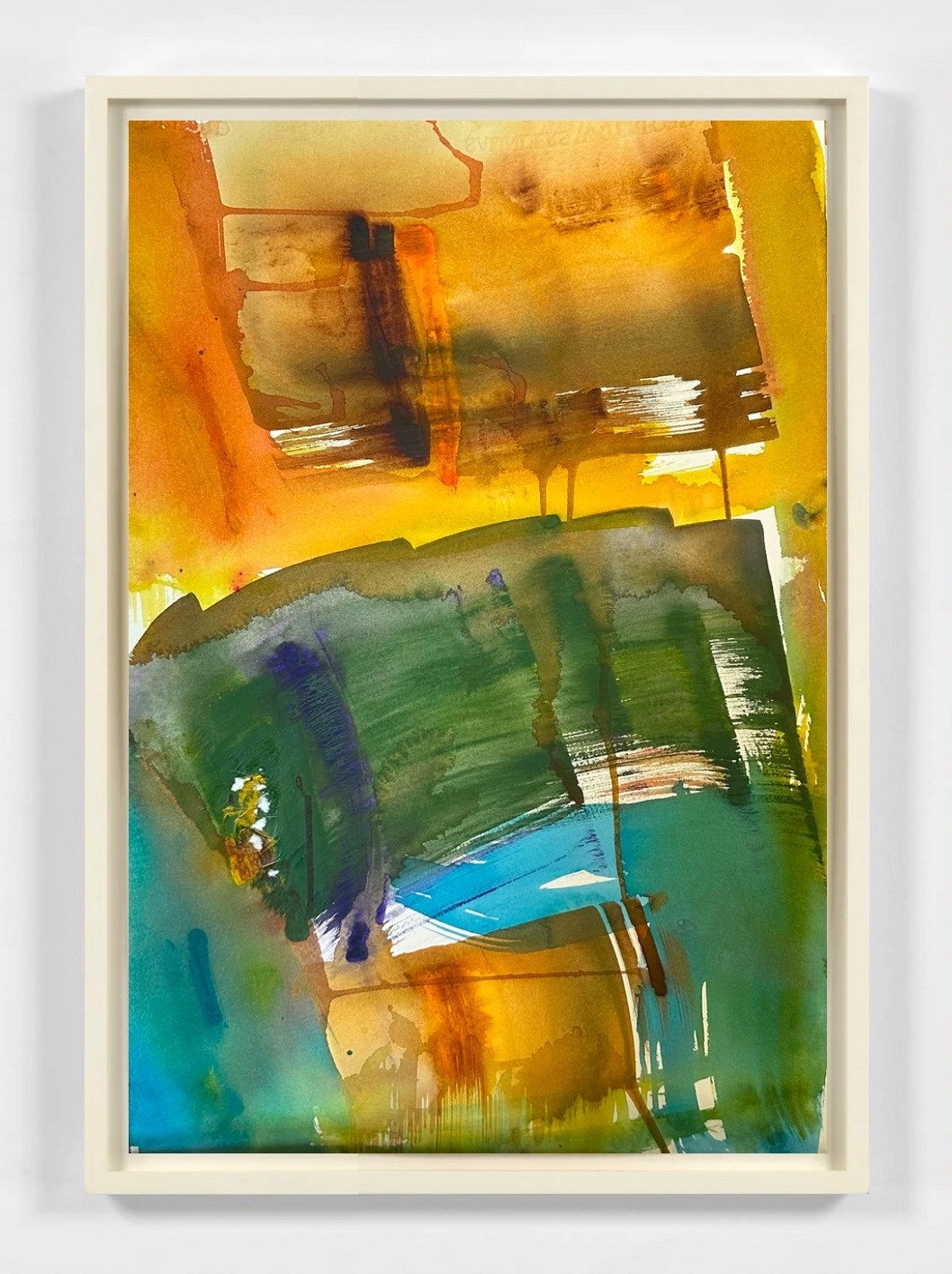 Francine Tint, Watercolors. Dancing Soul. VIII, 2021