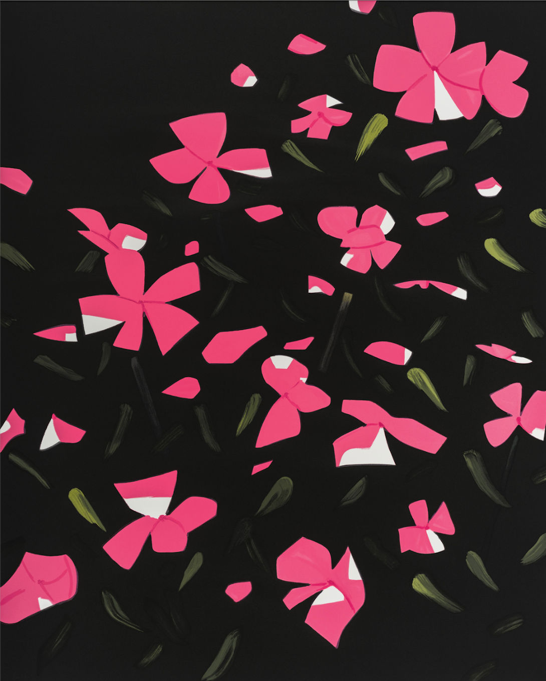 Alex Katz, White Impatiens, 2016