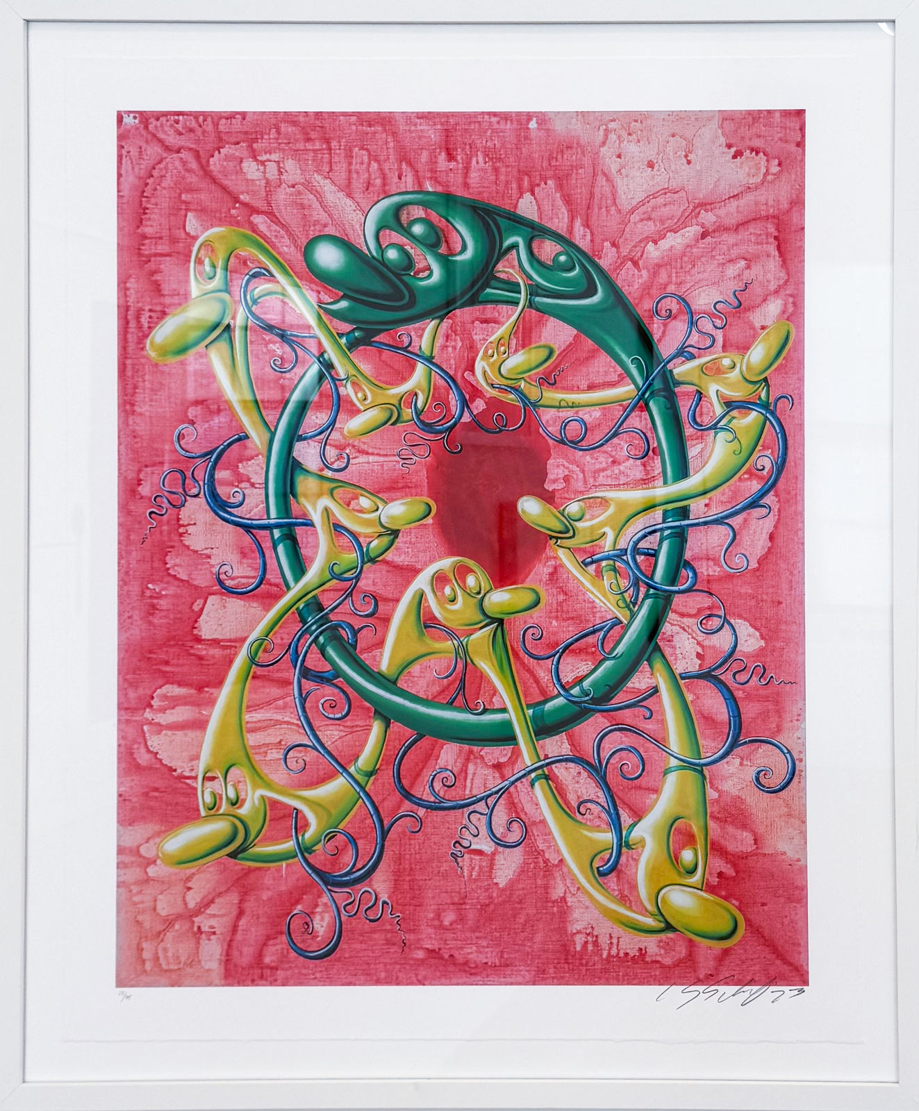 Kenny Scharf, Vring!, 2021