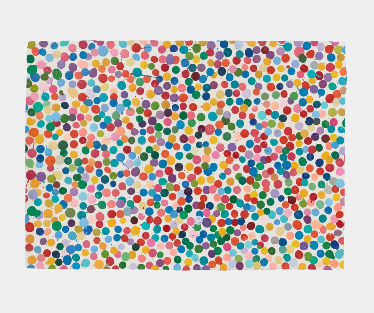 Damien Hirst, 4,747. I feel my own sweetness from The Currency Series, 2021