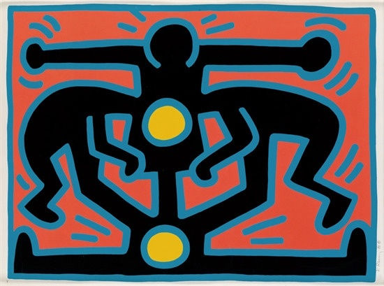 Keith Haring, Growing 3, 1988