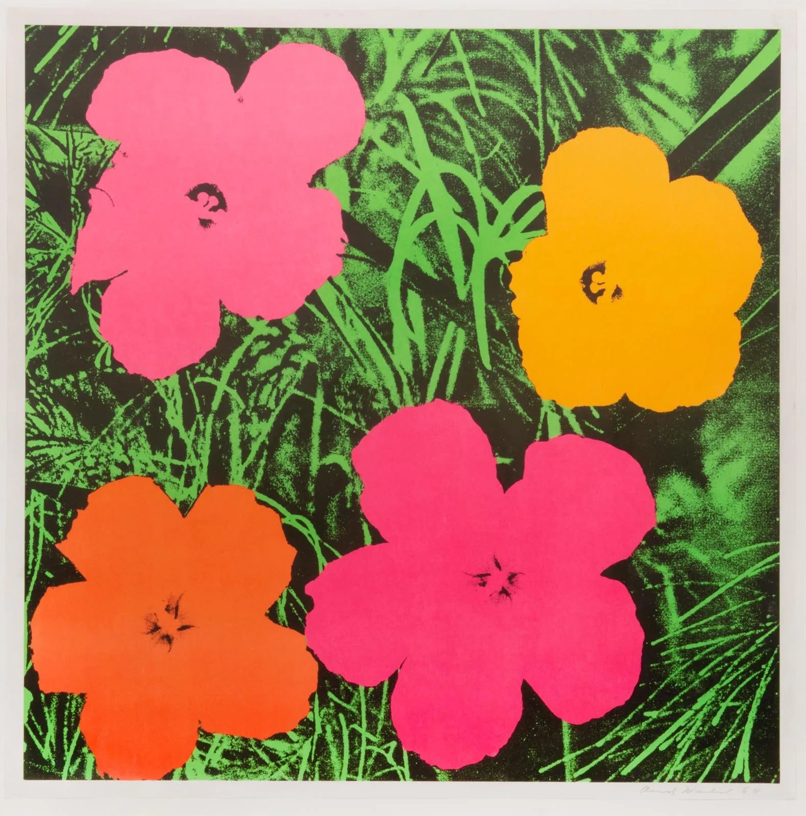 Andy Warhol, Flowers, II.6, 1964