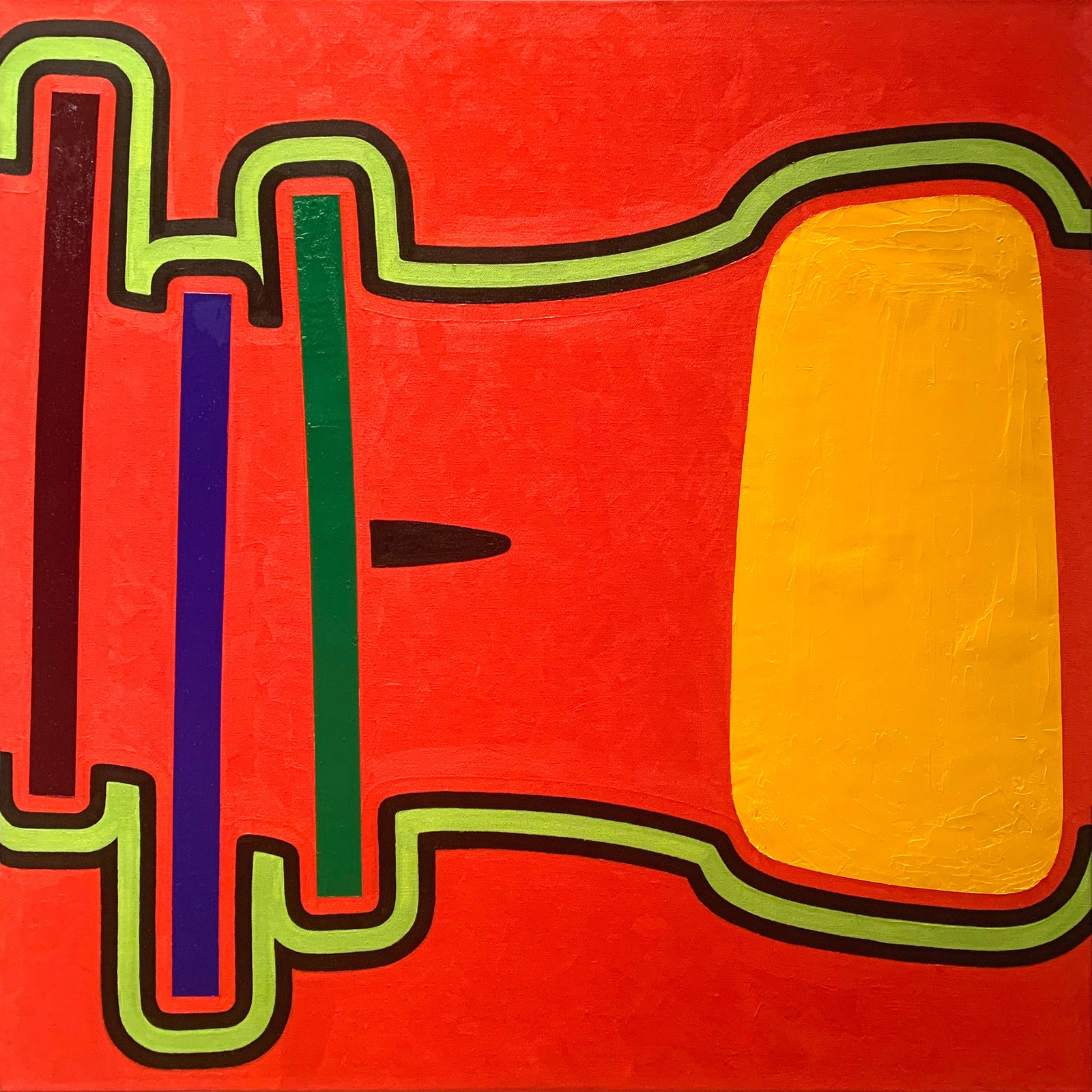 Osvaldo Mariscotti, Timeline (Vermillion XIX), 2024