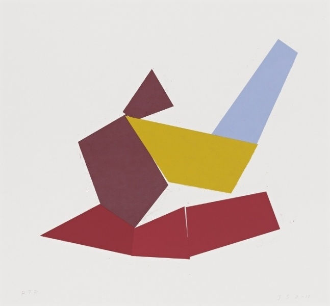 Joel Shapiro, Up Down Around (e), 2011