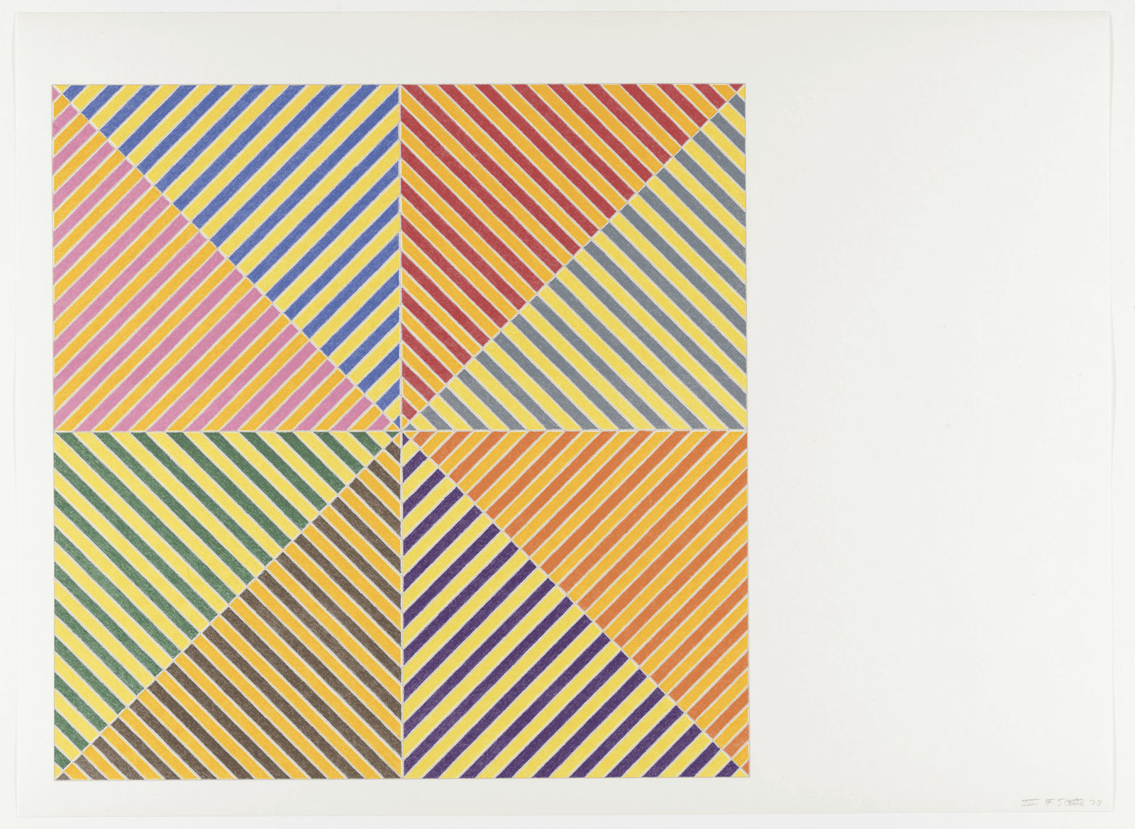 Frank Stella, Sidi Ifni, 1973