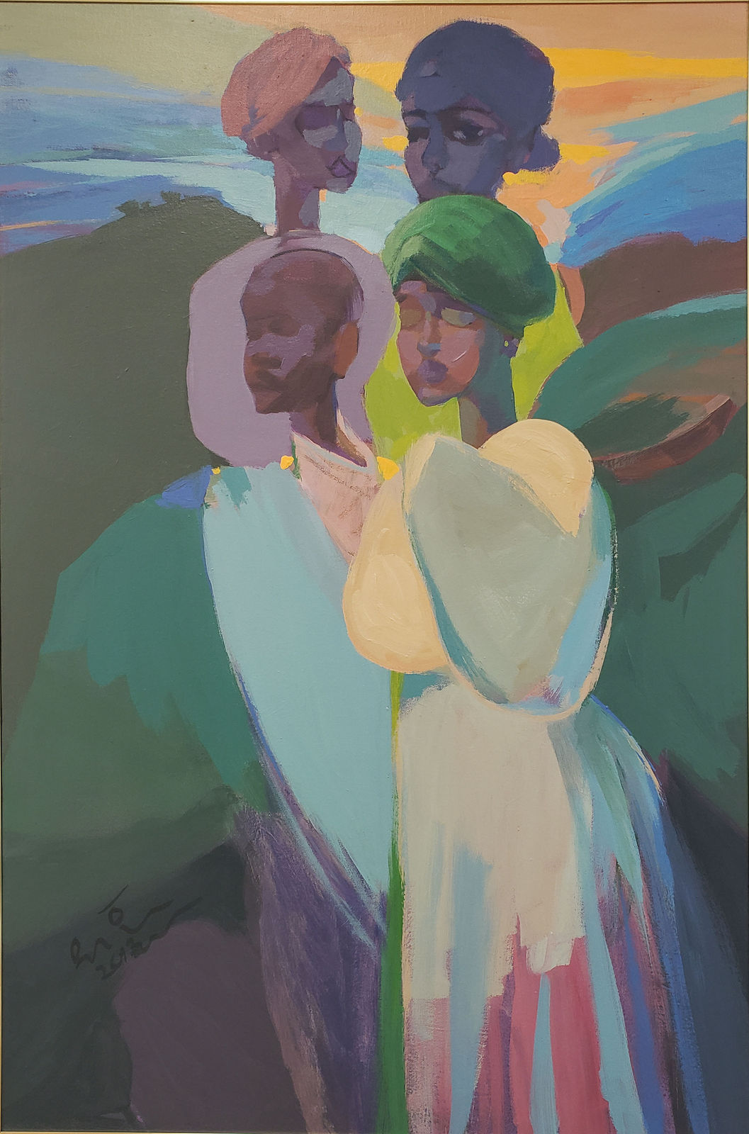 Dereje Demissie, Floating Memories 2, 2020