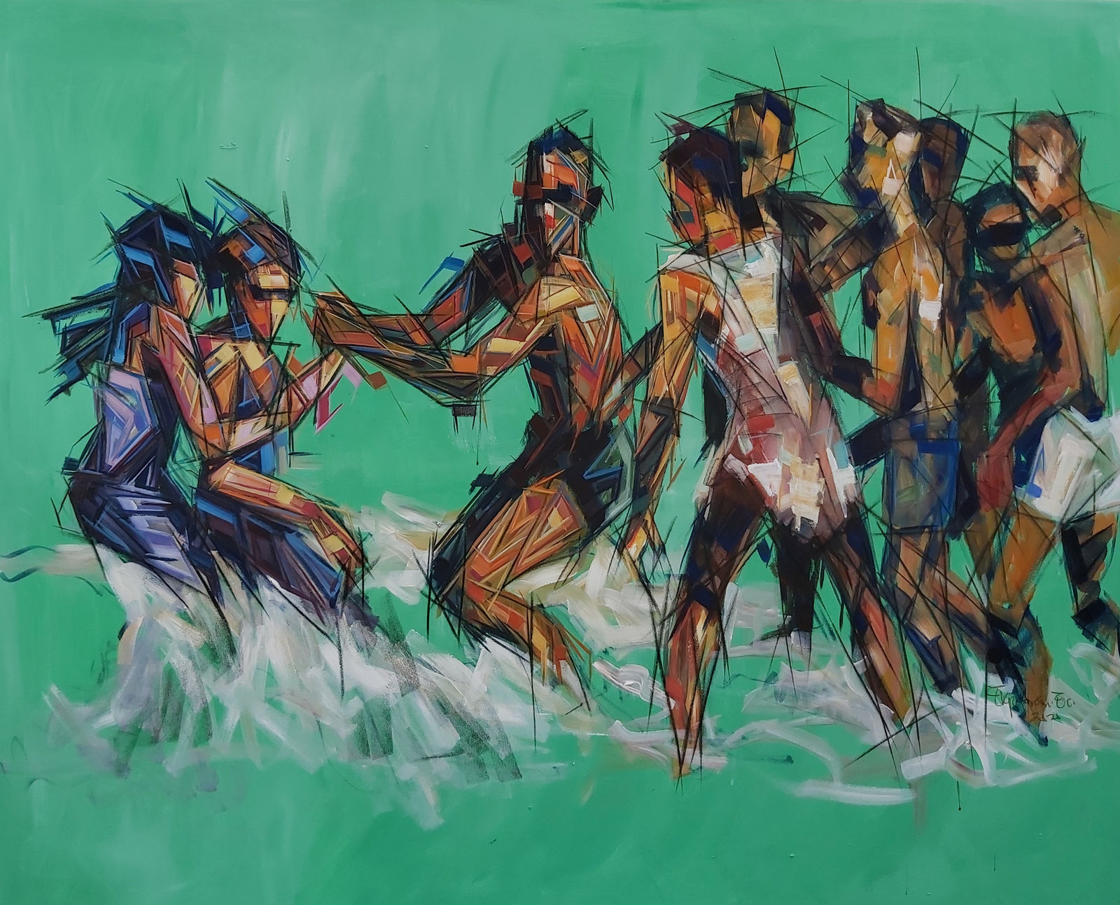 Elizabeth Ekpetorson, Come Join Us, 2020