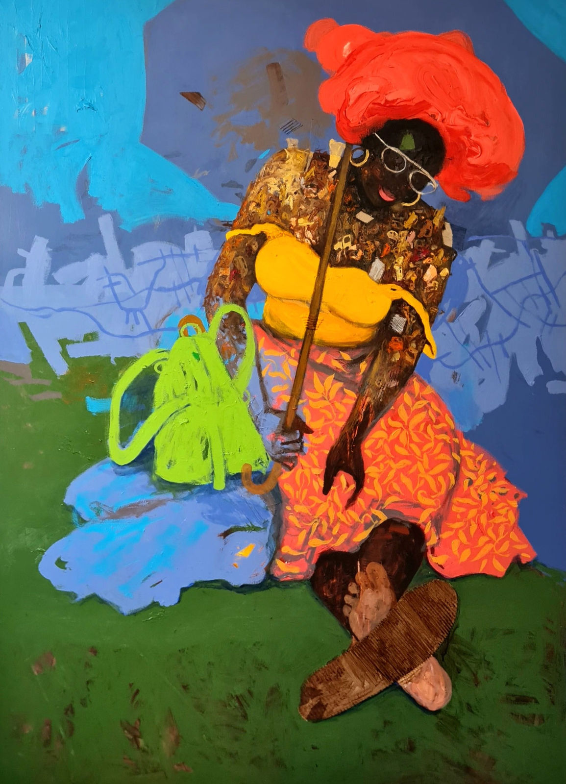 Doudou Mbemba Lumbu, Moment de Paix (Moment of Peace), 2023