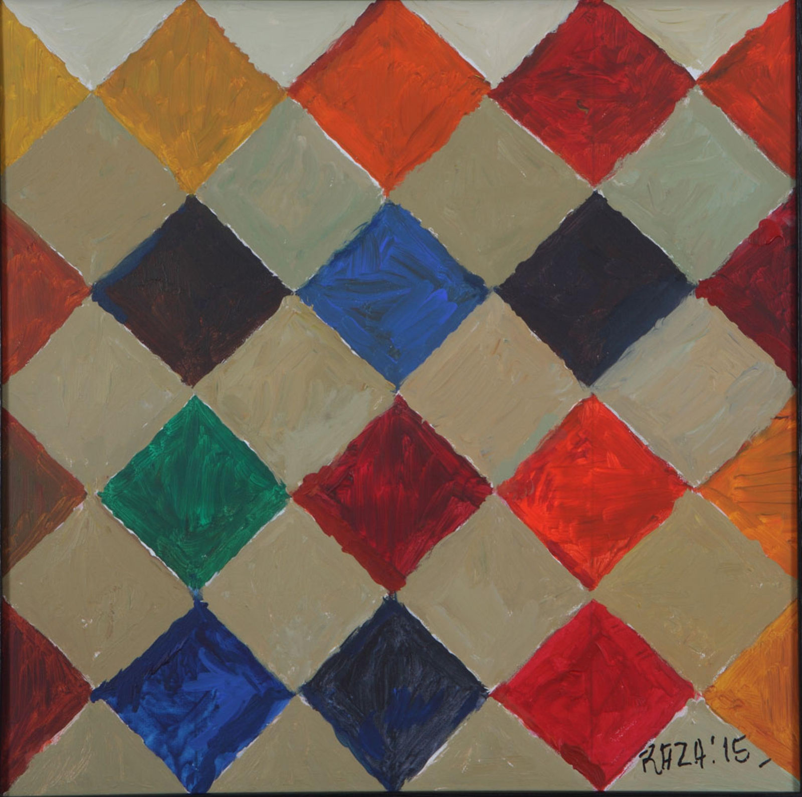 S.H. Raza, Khoje, 2015