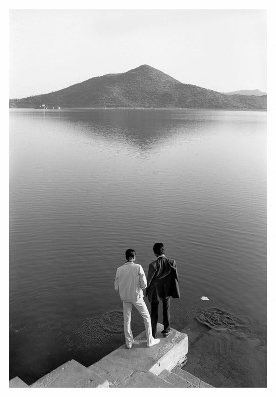 Sunil Gupta, Towards an Indian Gay Image, Lake Pichola, Udaipur, 1983, 1980/2024