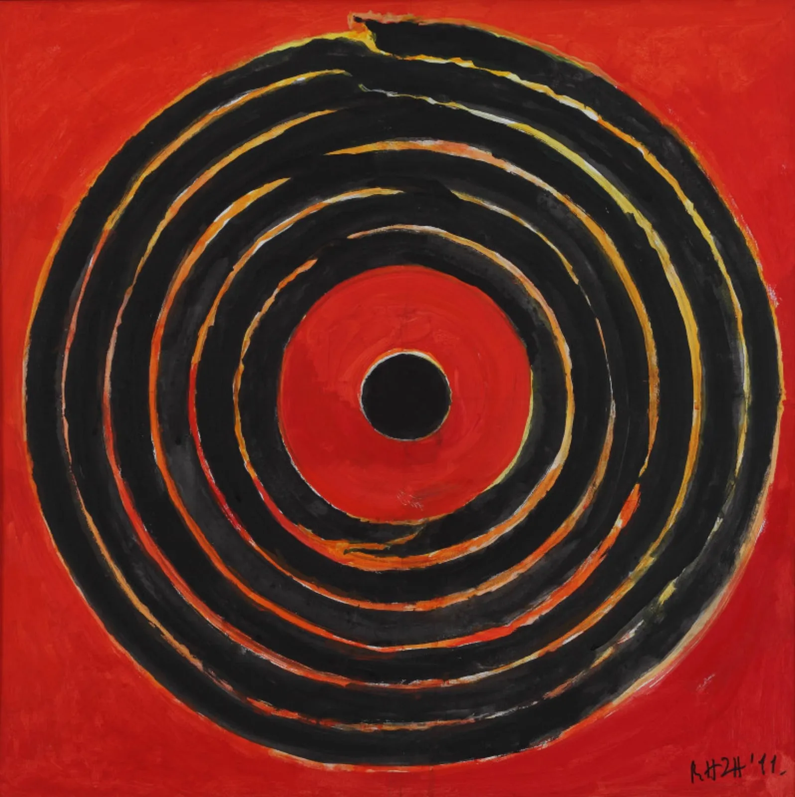 S.H. Raza, Naga, 2011