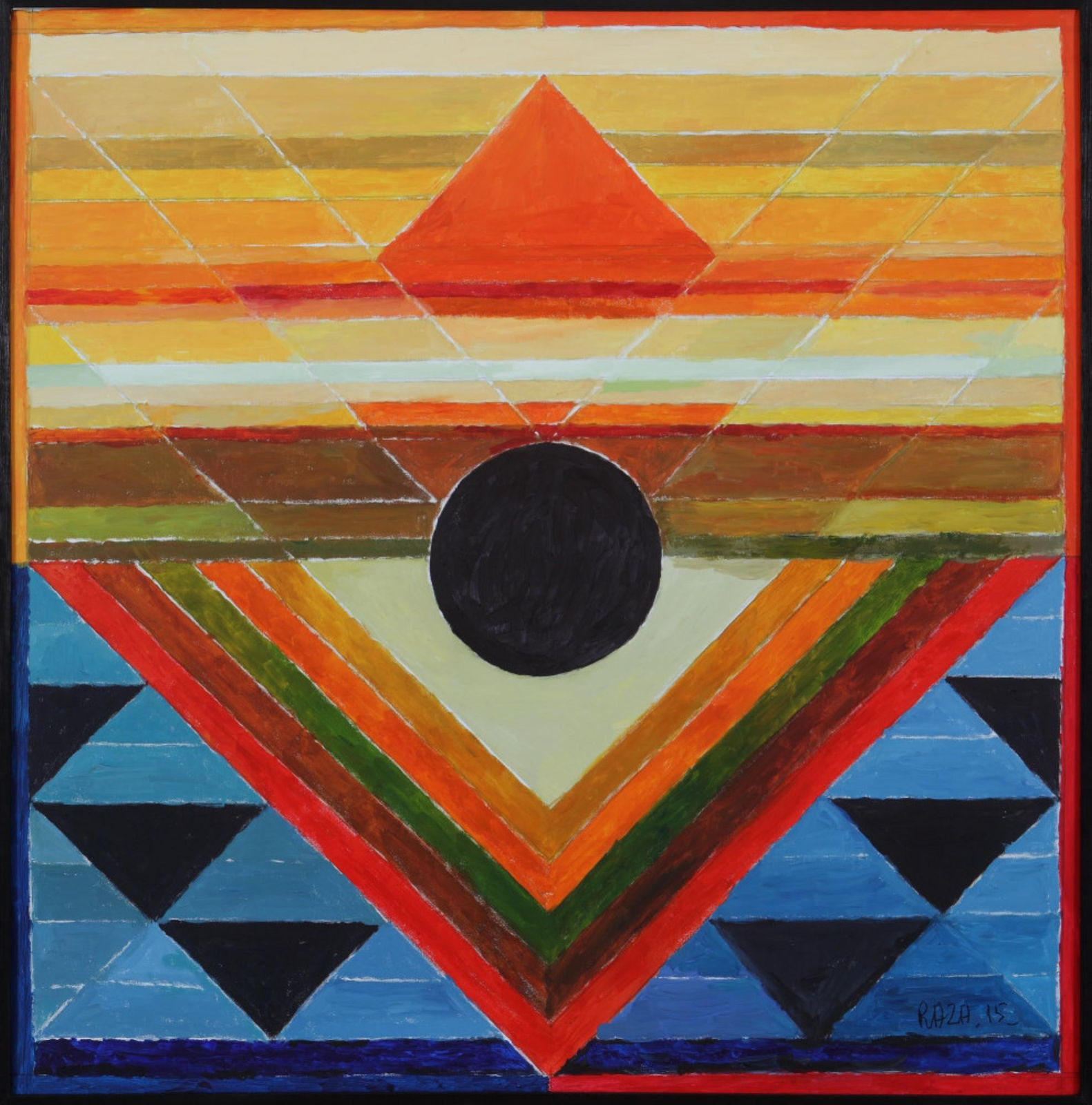 S.H. Raza, Prabhat, 2015