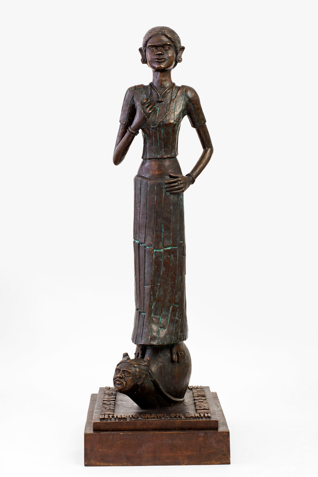 A. Ramachandran, Girl on the Snail, 2014