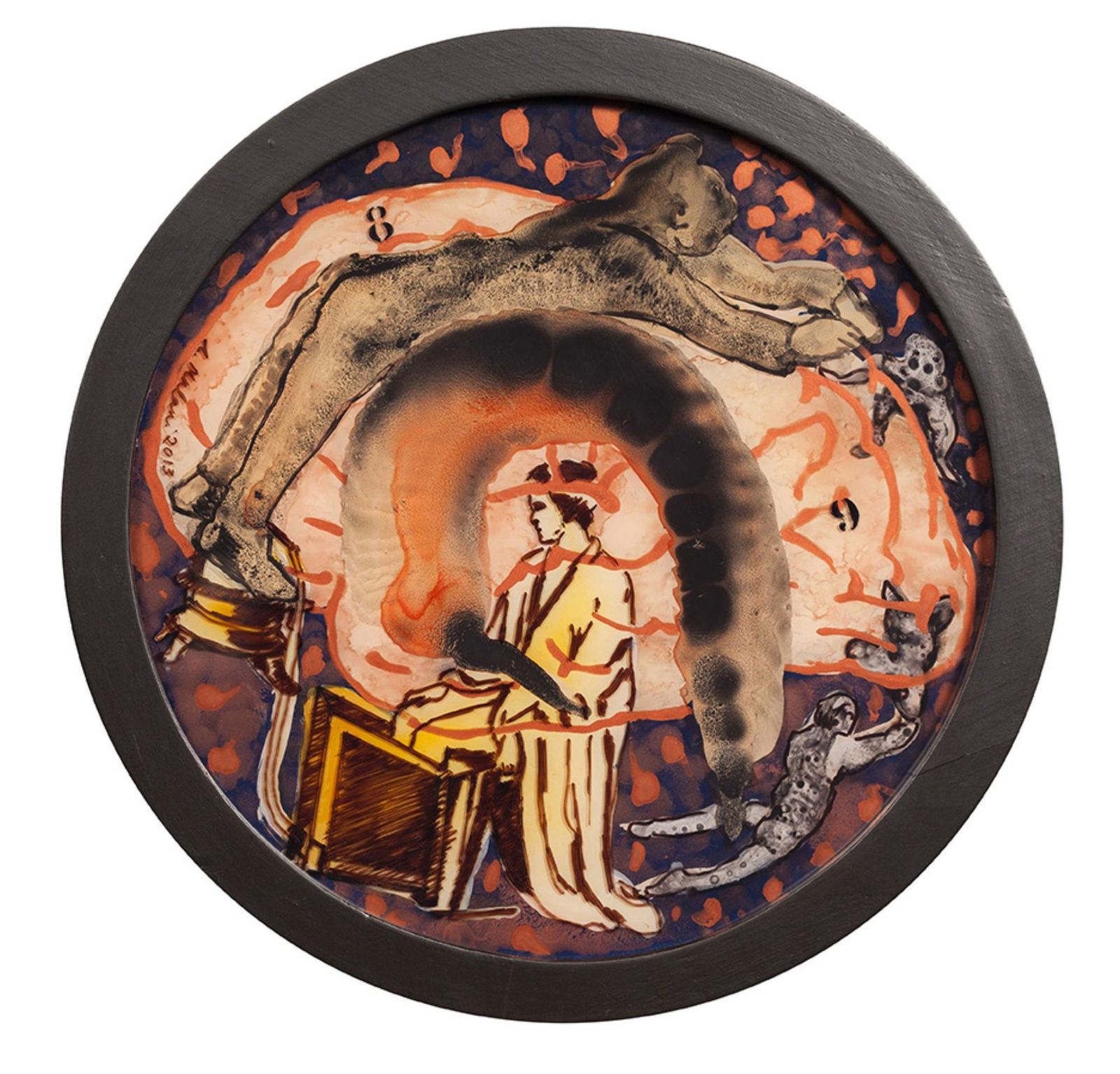 Nalini Malani, Discovery of the Body VII, 2013