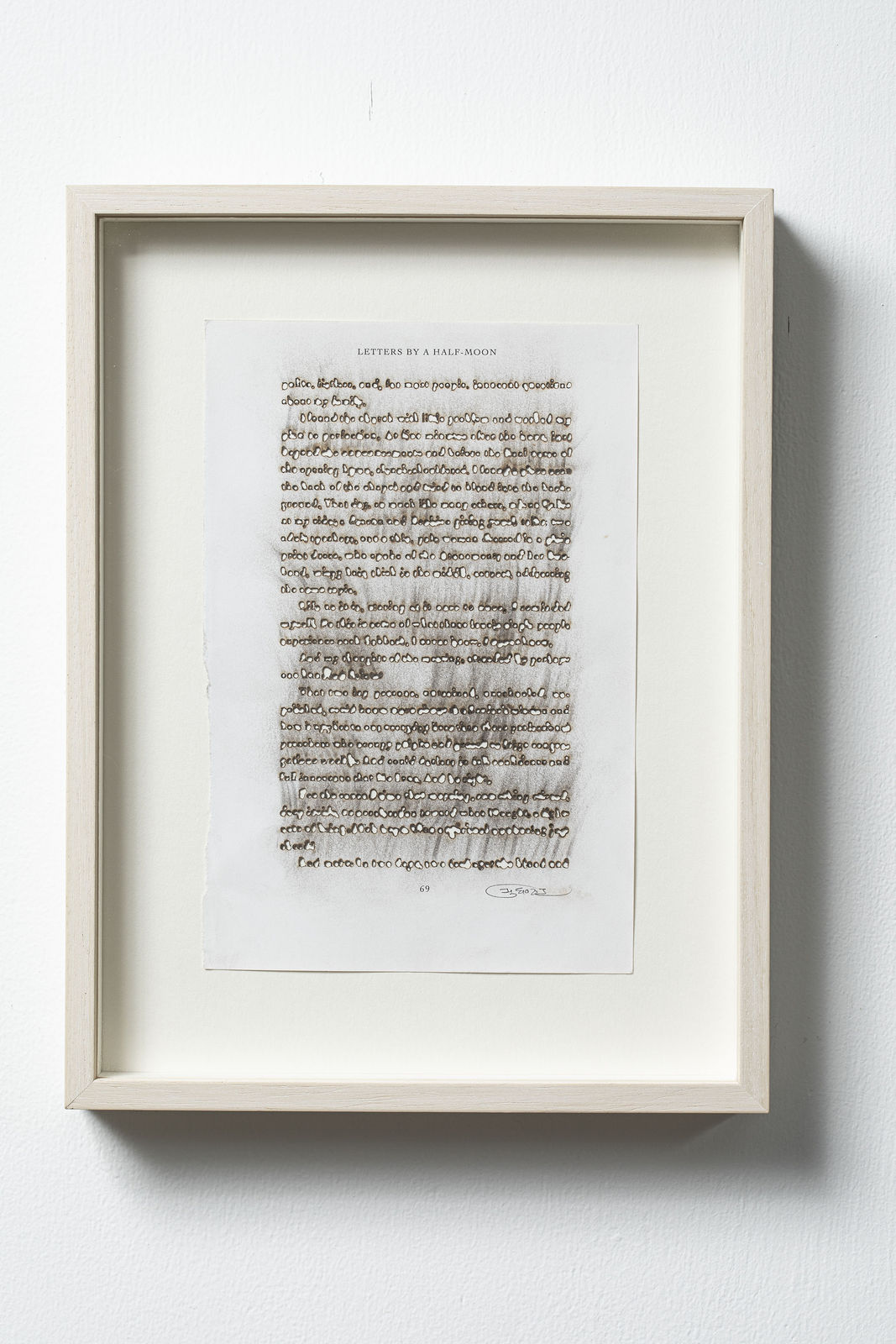 Youdhisthir Maharjan, Letters by a Half-Moon (P. 69), 2021