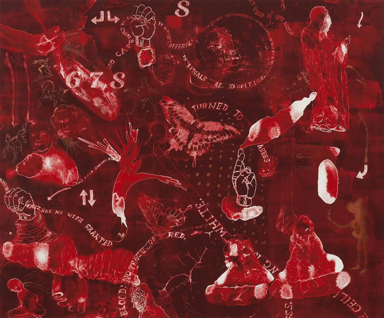 Nalini Malani, In Search of Vanished Blood - III, 2012