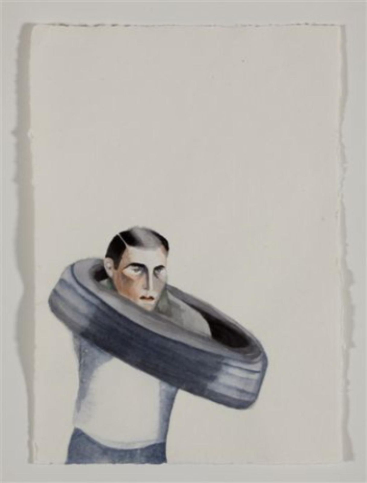 Anju Dodiya, Walled City - VI, 2009