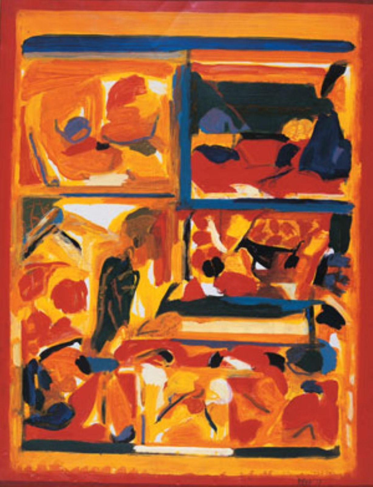 S.H. Raza, Rajasthan, 1973