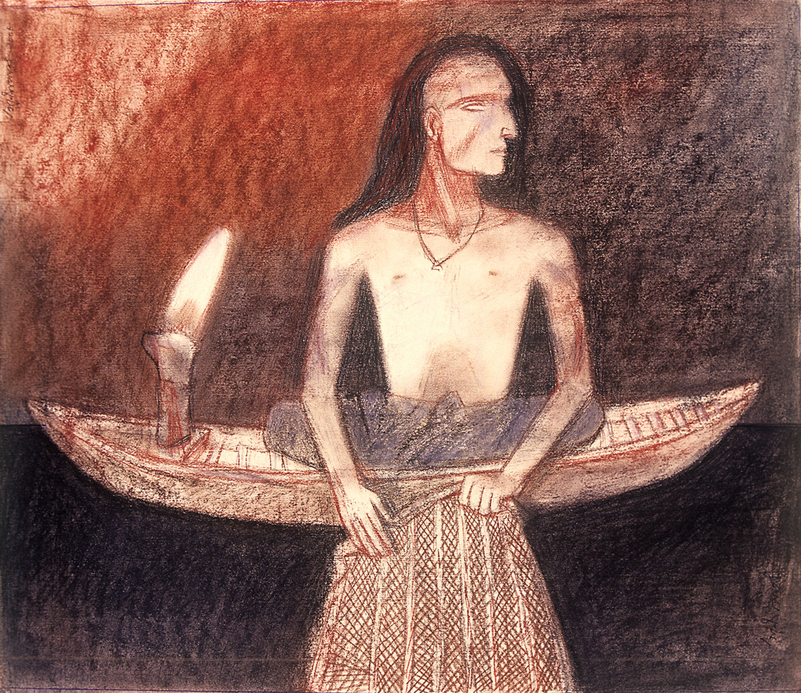 Ganesh Pyne, Fisher Man, 2008