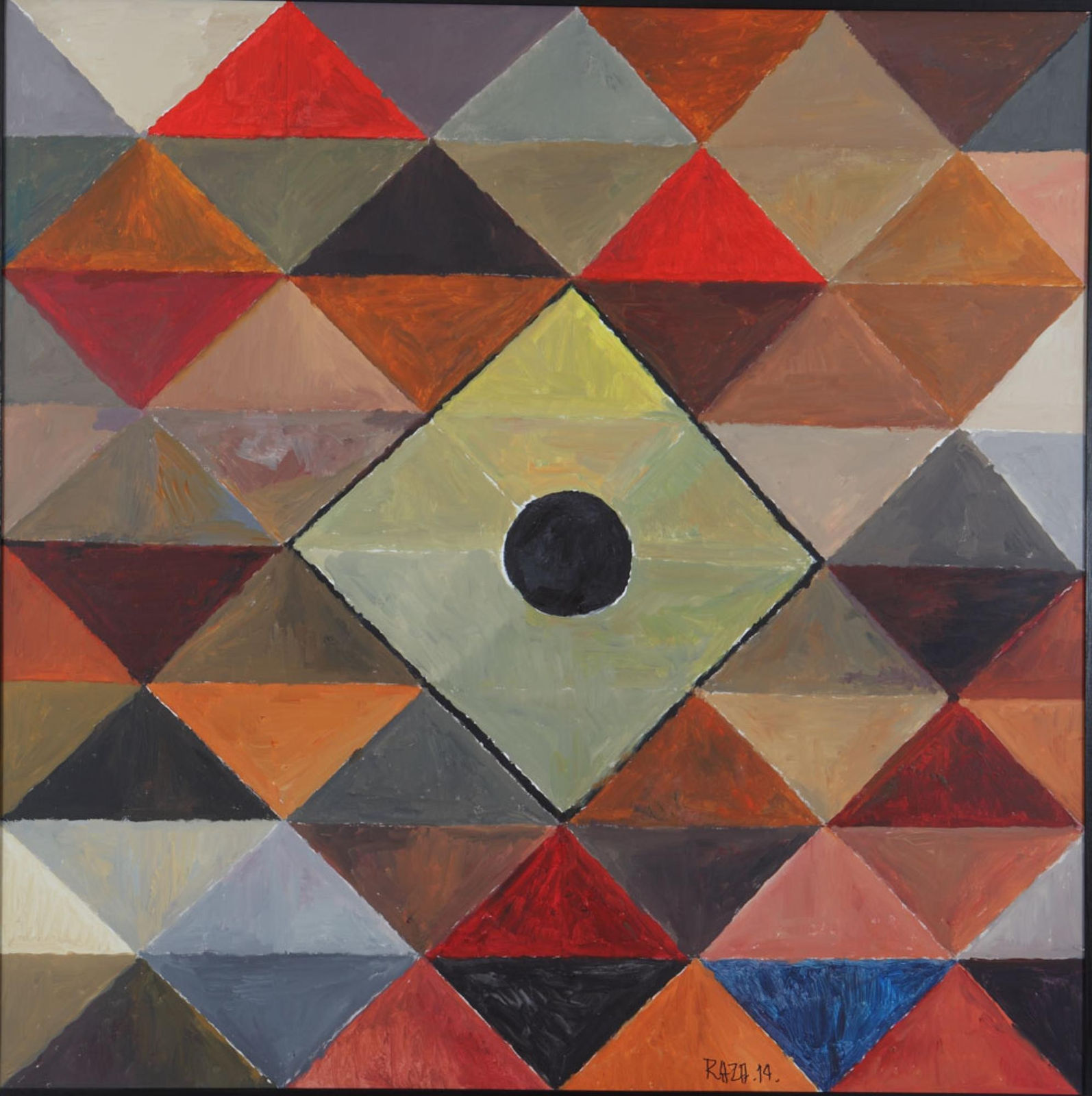 S.H. Raza, Ekatra, 2014