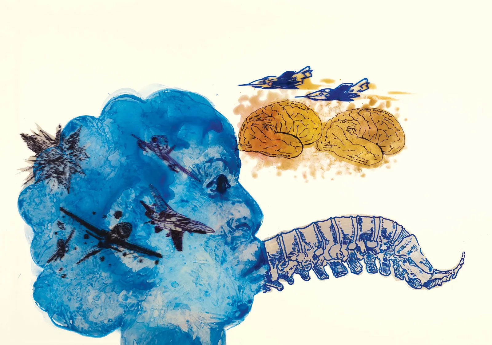 Nalini Malani, Cassandra, 2008