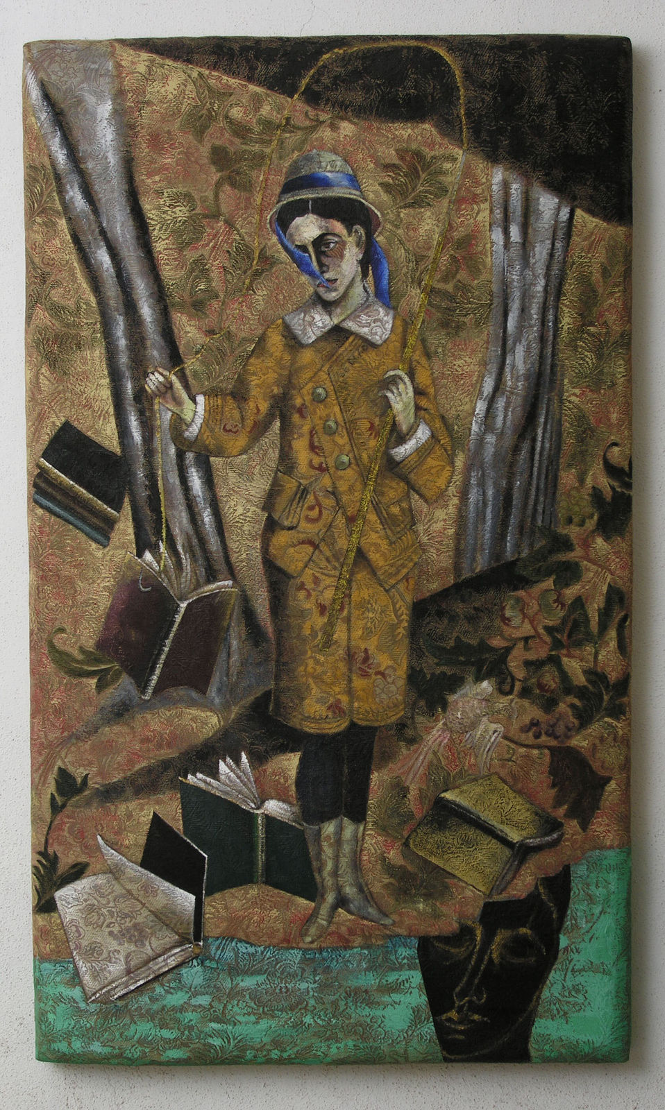 Anju Dodiya, Island of Greed, 2004