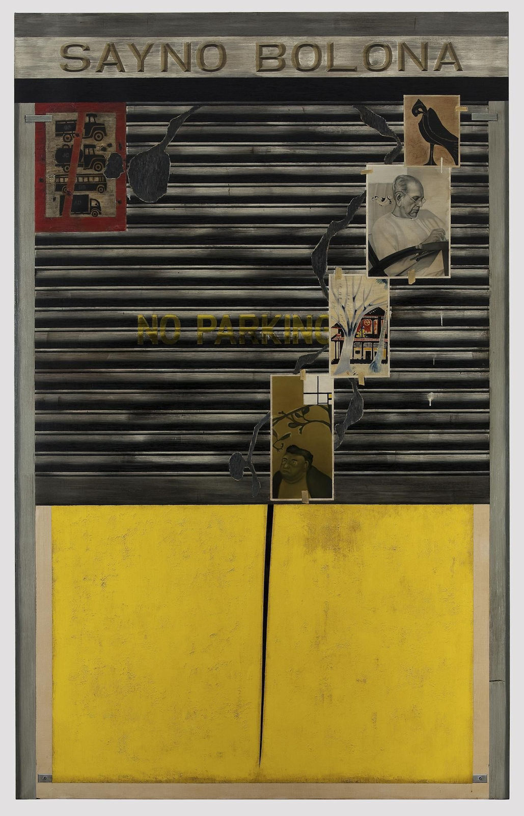 Atul Dodiya, "Sayno Bolona", 2008 - 2009