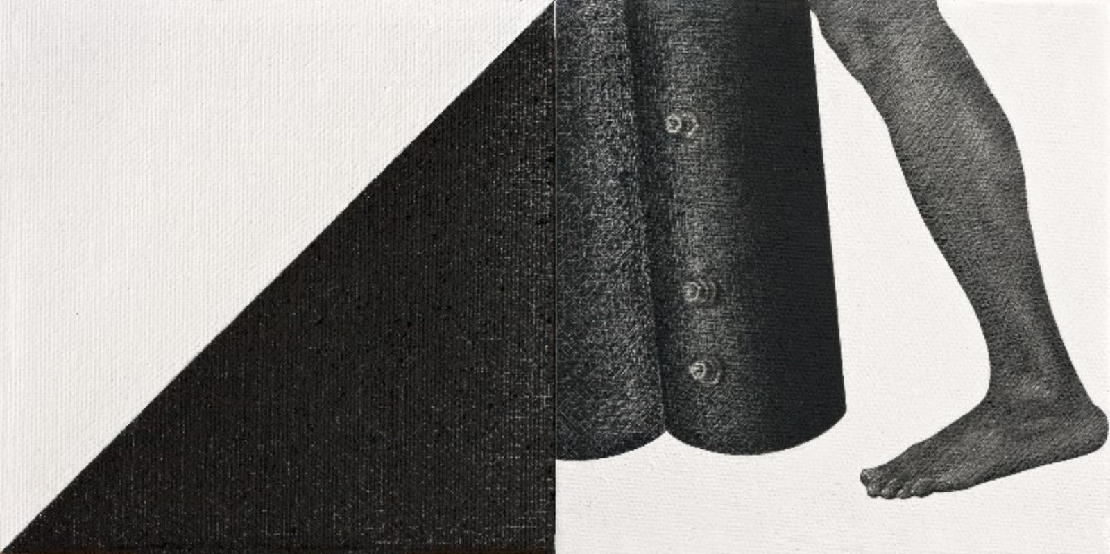 Rameshwar Broota, Counterparts-V, 2006