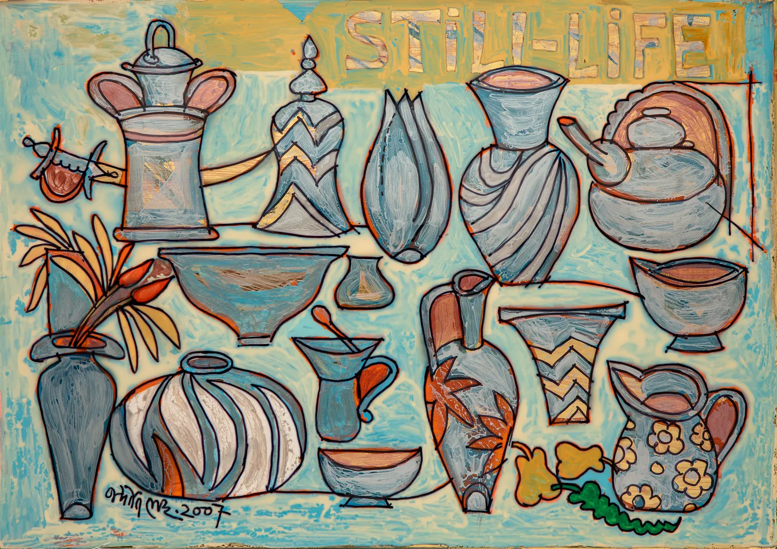 Jyoti Bhatt, Still Life , 2007