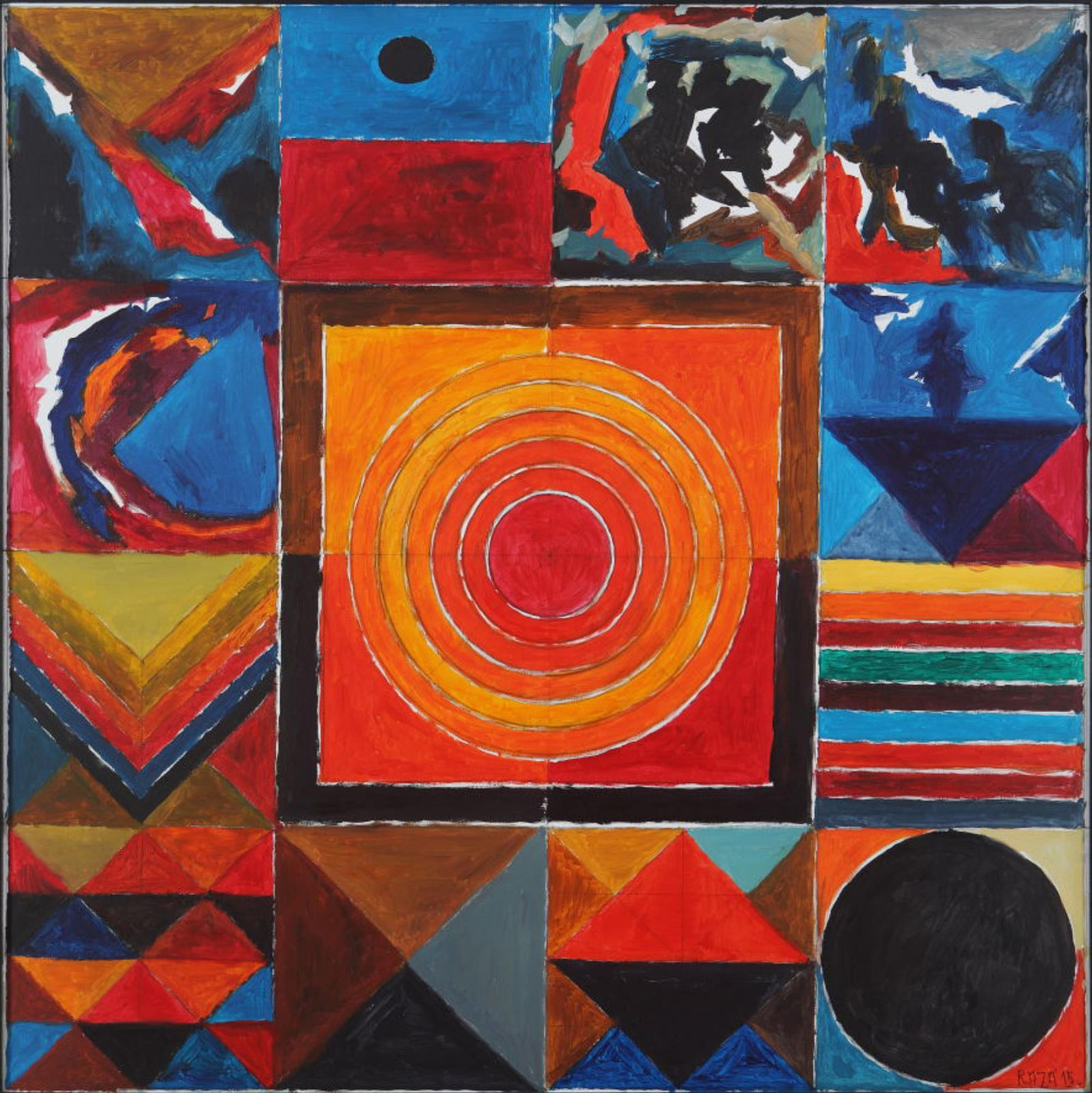 S.H. Raza, Memory, 2015