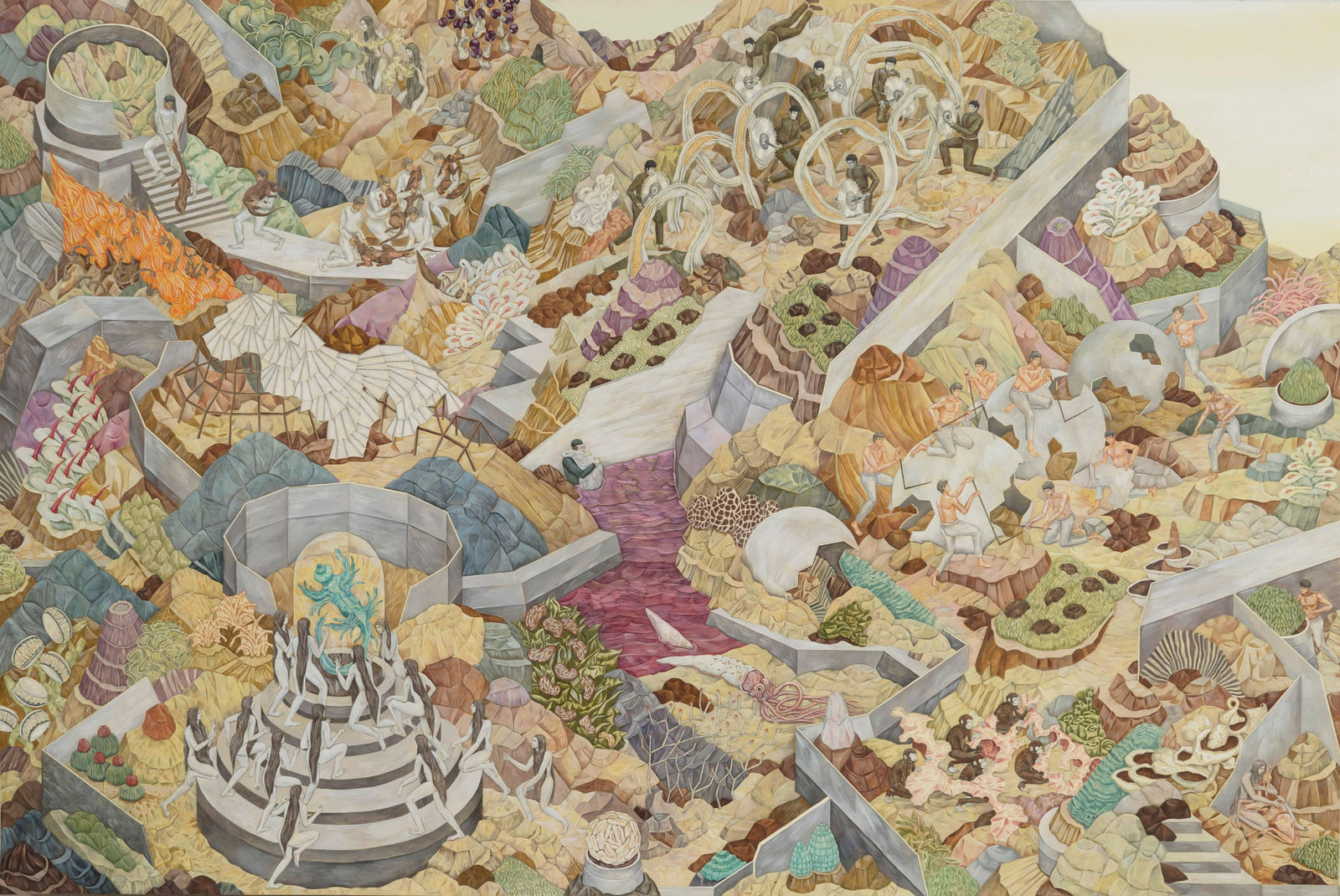 Shrimanti Saha, The Blue God, 2022