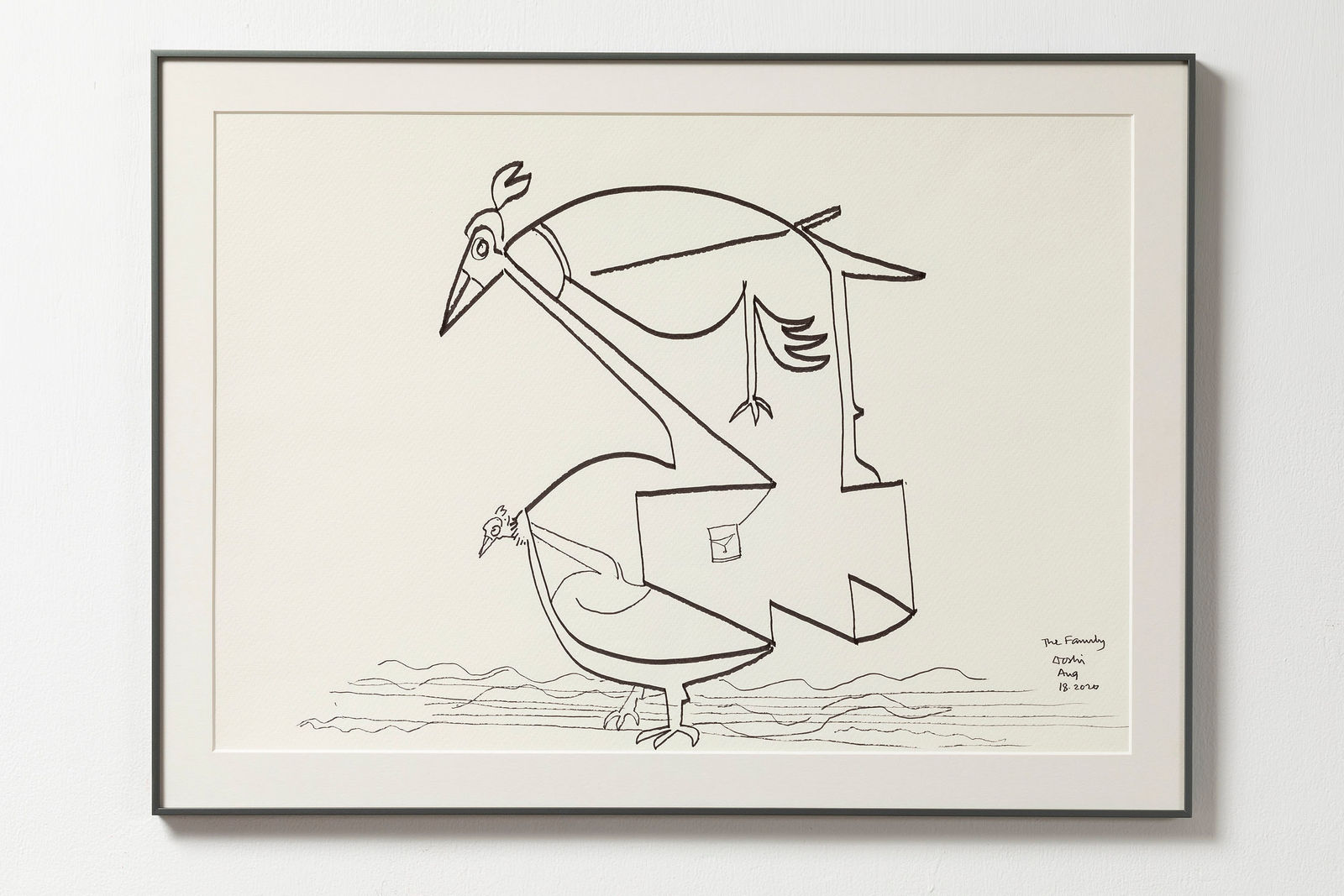 Balkrishna Doshi, The Family, 2020