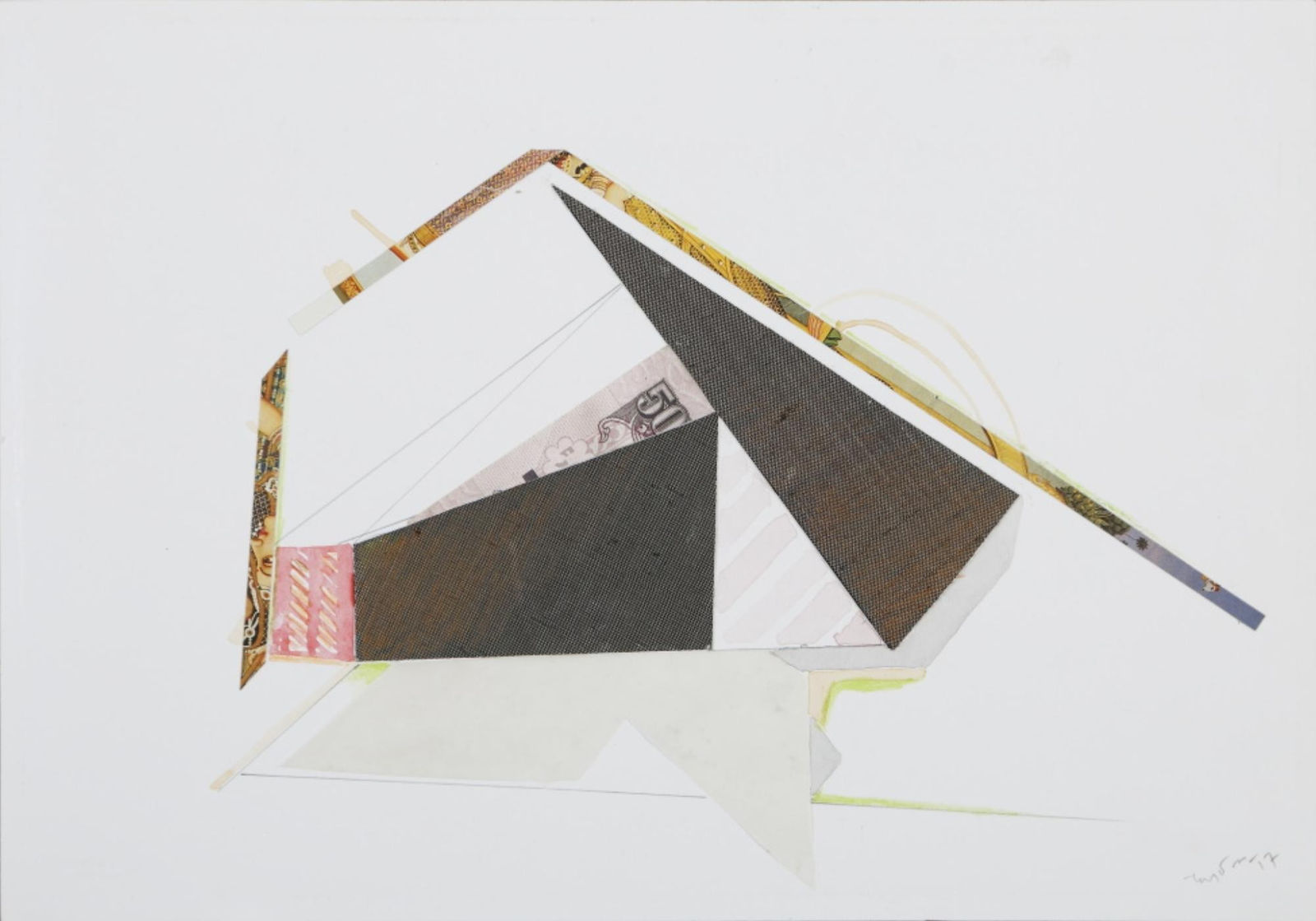 Jagannath Panda, The Structure of Arid Terrain - III, 2017