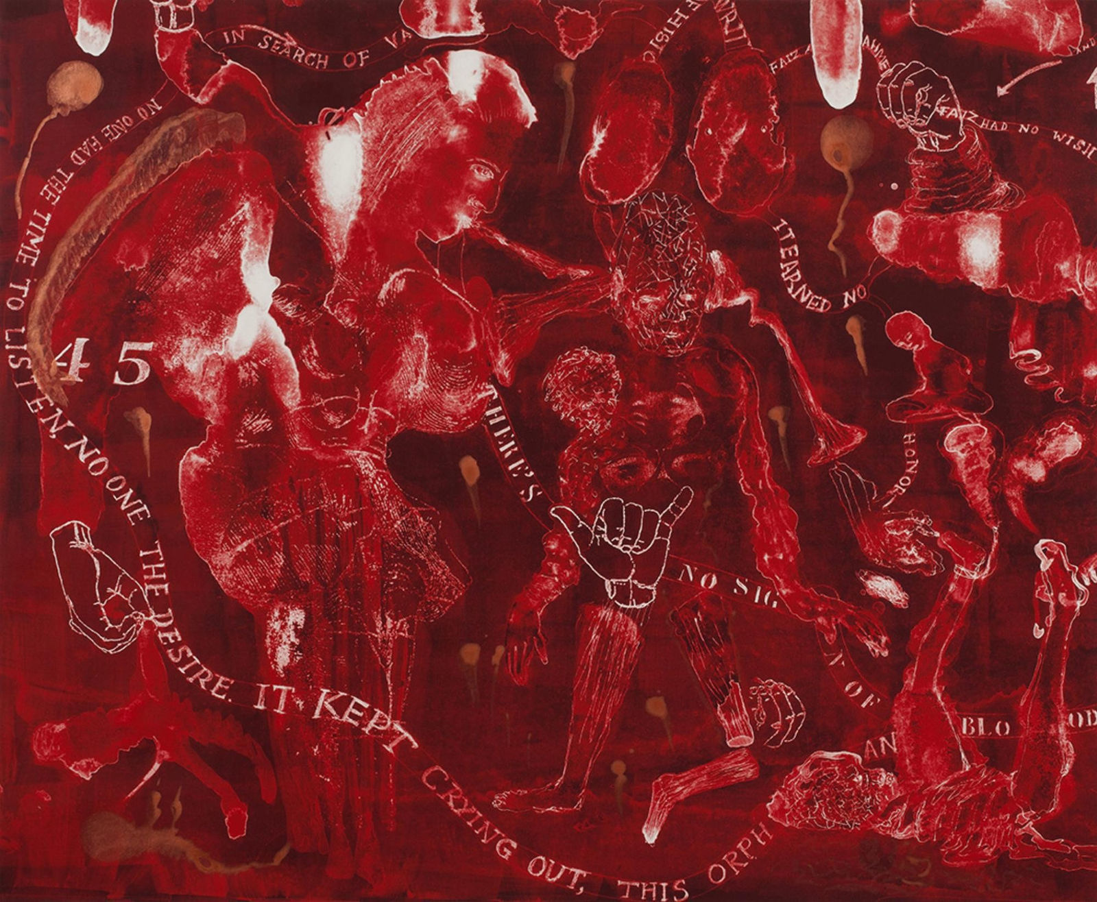 Nalini Malani, In Search of Vanished Blood-1 (A/P), 2012