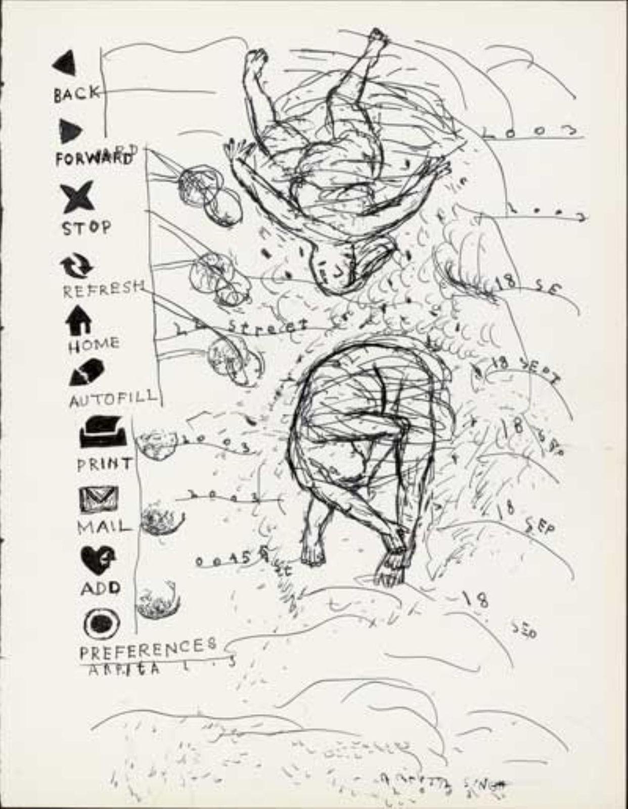 Arpita Singh, Untitled, 2006