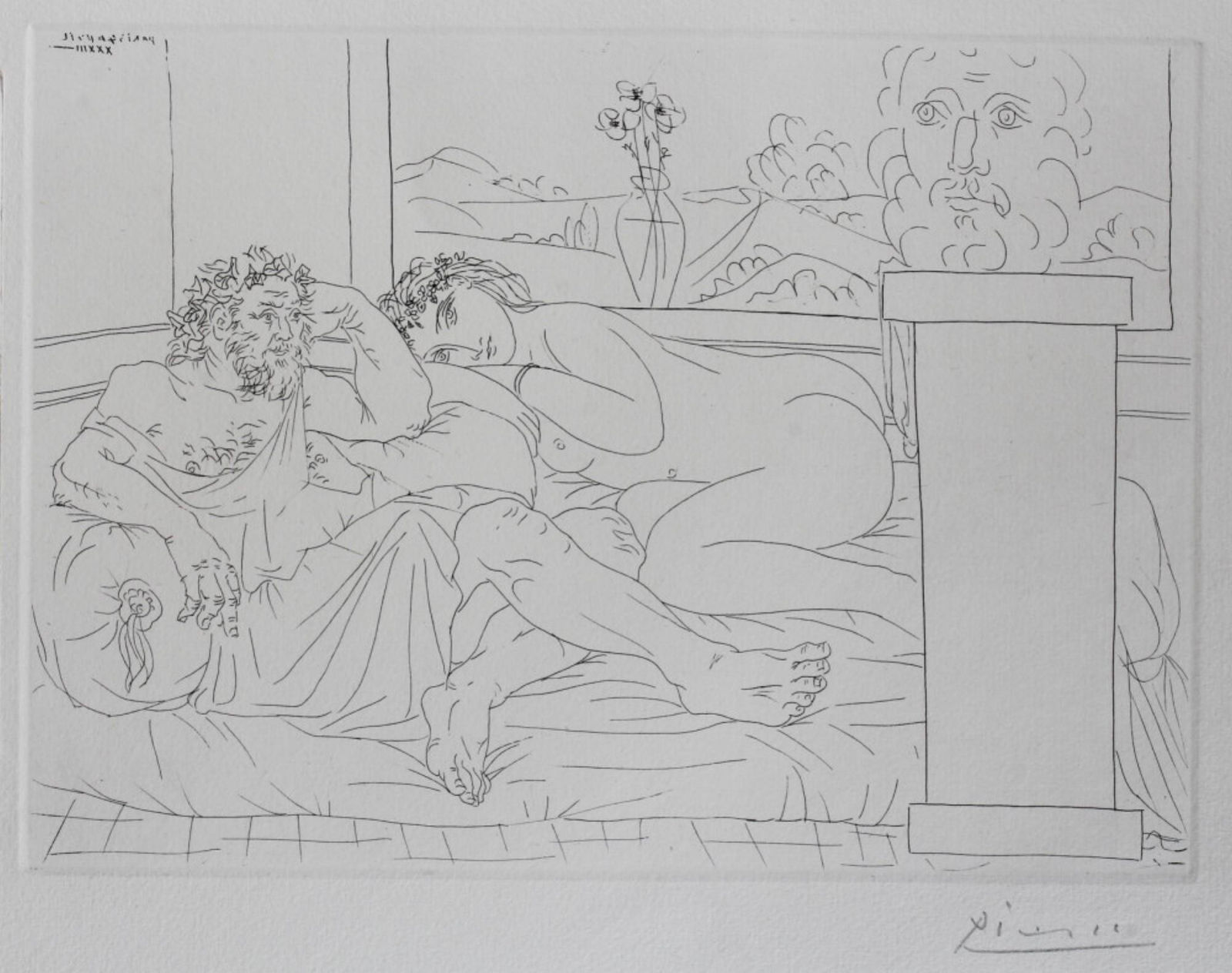 Pablo Picasso, Le repos du sculpteur IV