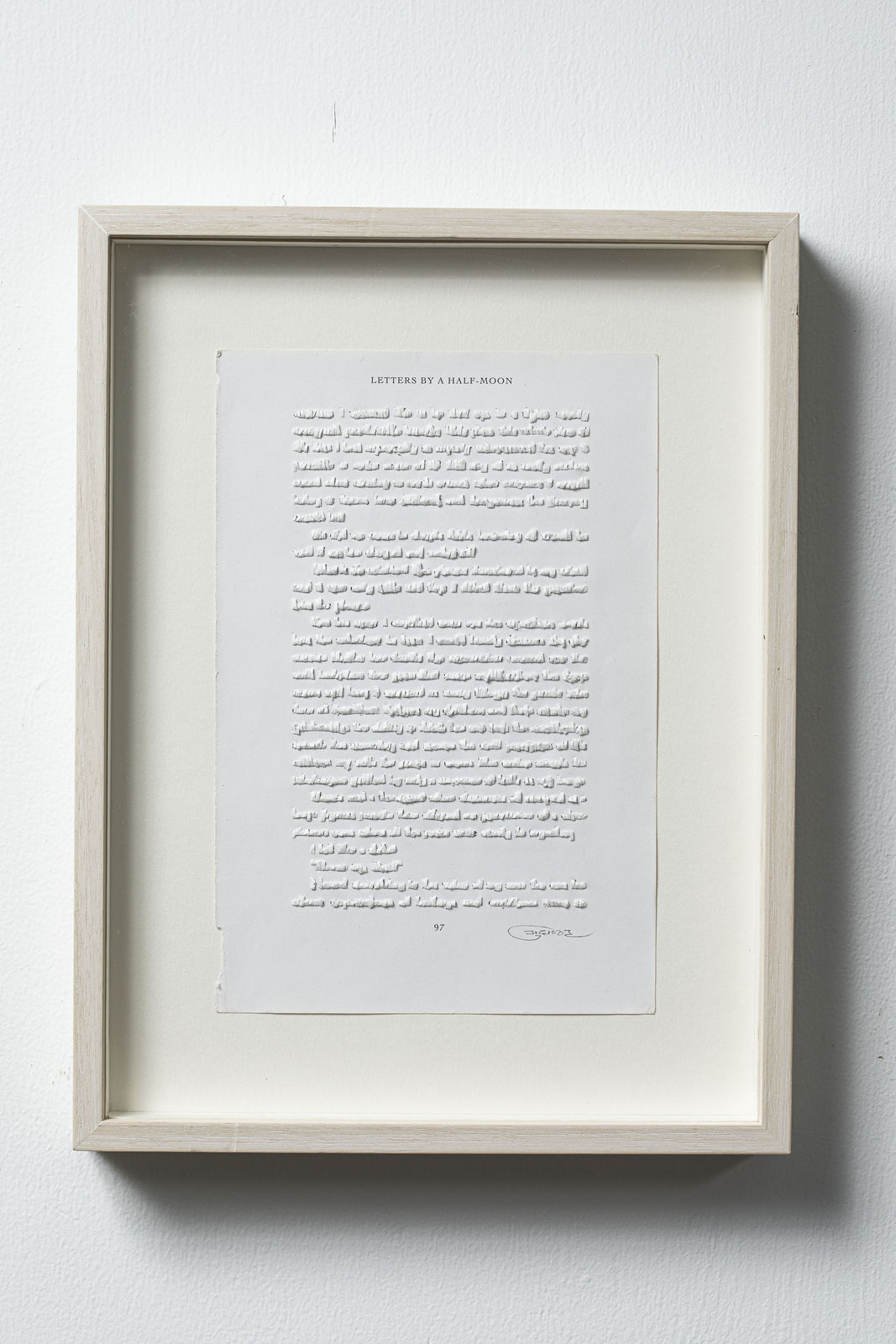 Youdhisthir Maharjan, Letters by a Half-Moon (P. 97), 2021