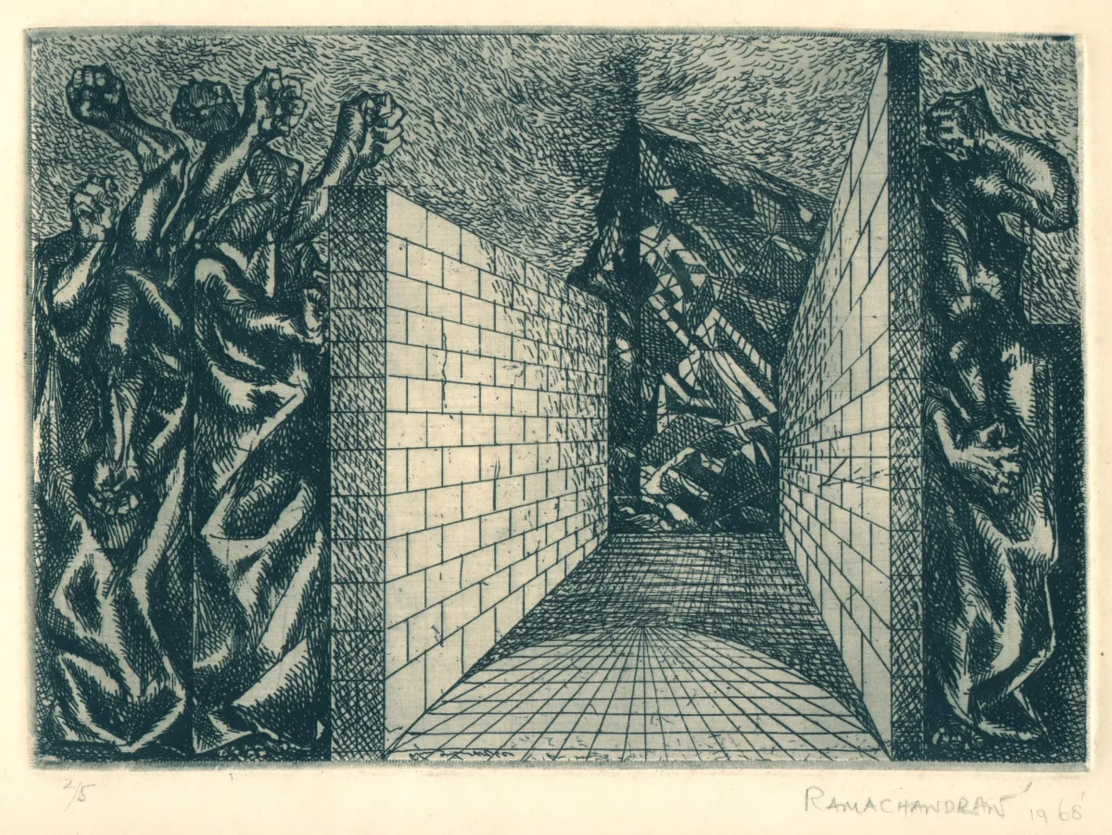 A. Ramachandran, Garden of Gethsemane (Edition 2/5), 1968
