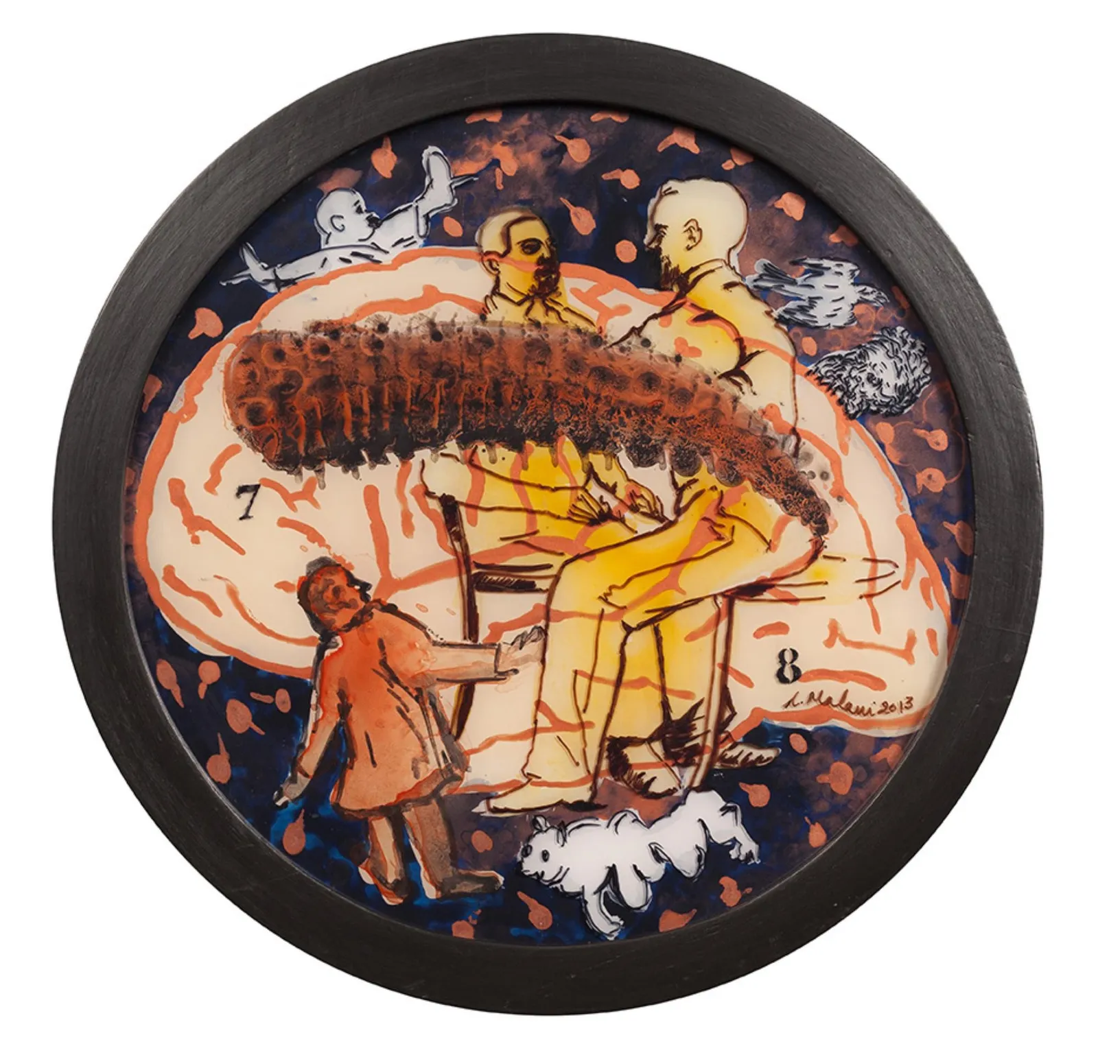 Nalini Malani, Discovery of the Body II, 2013