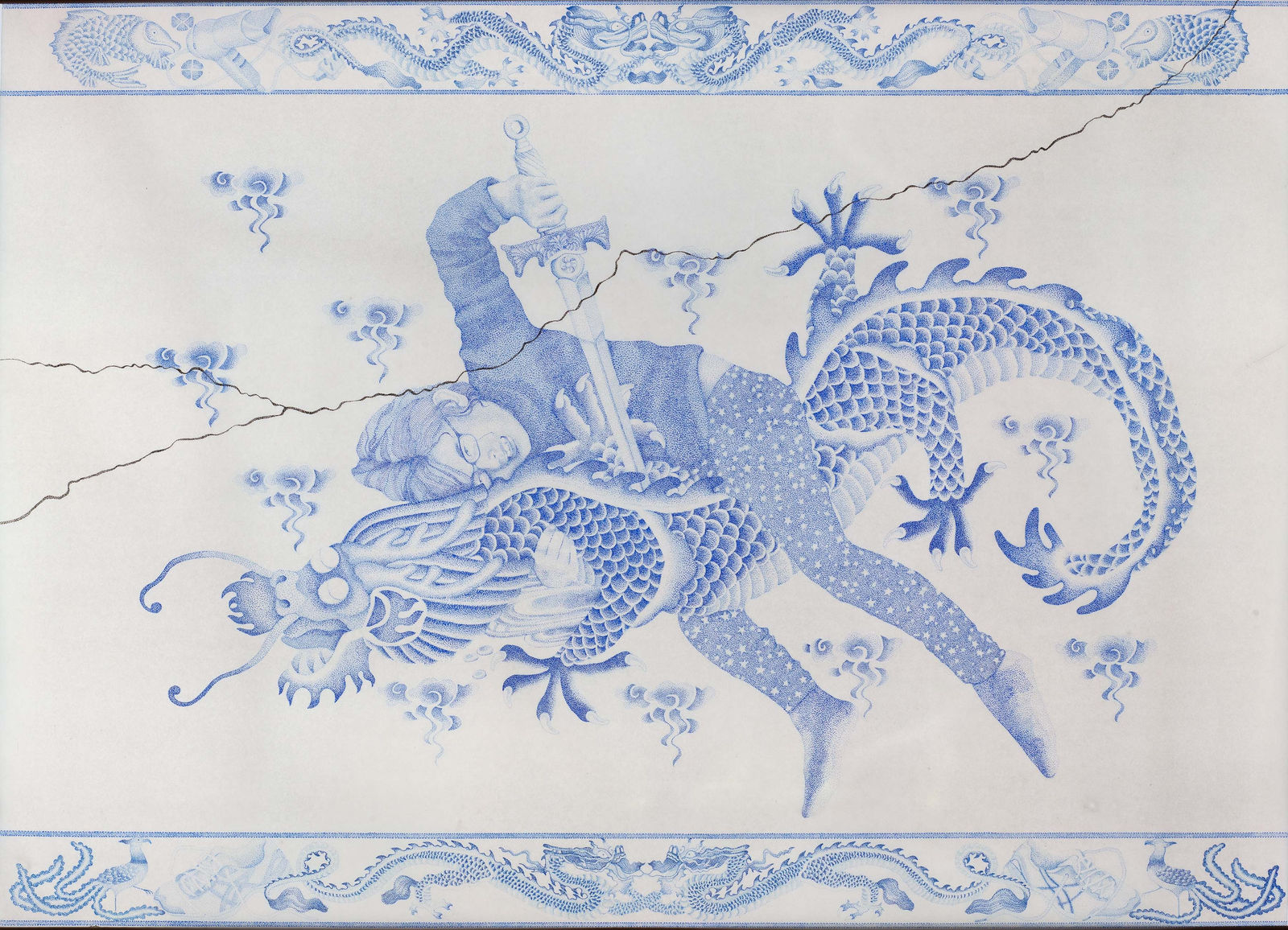 Faiza Butt, My love plays in heavenly ways -II, 2012