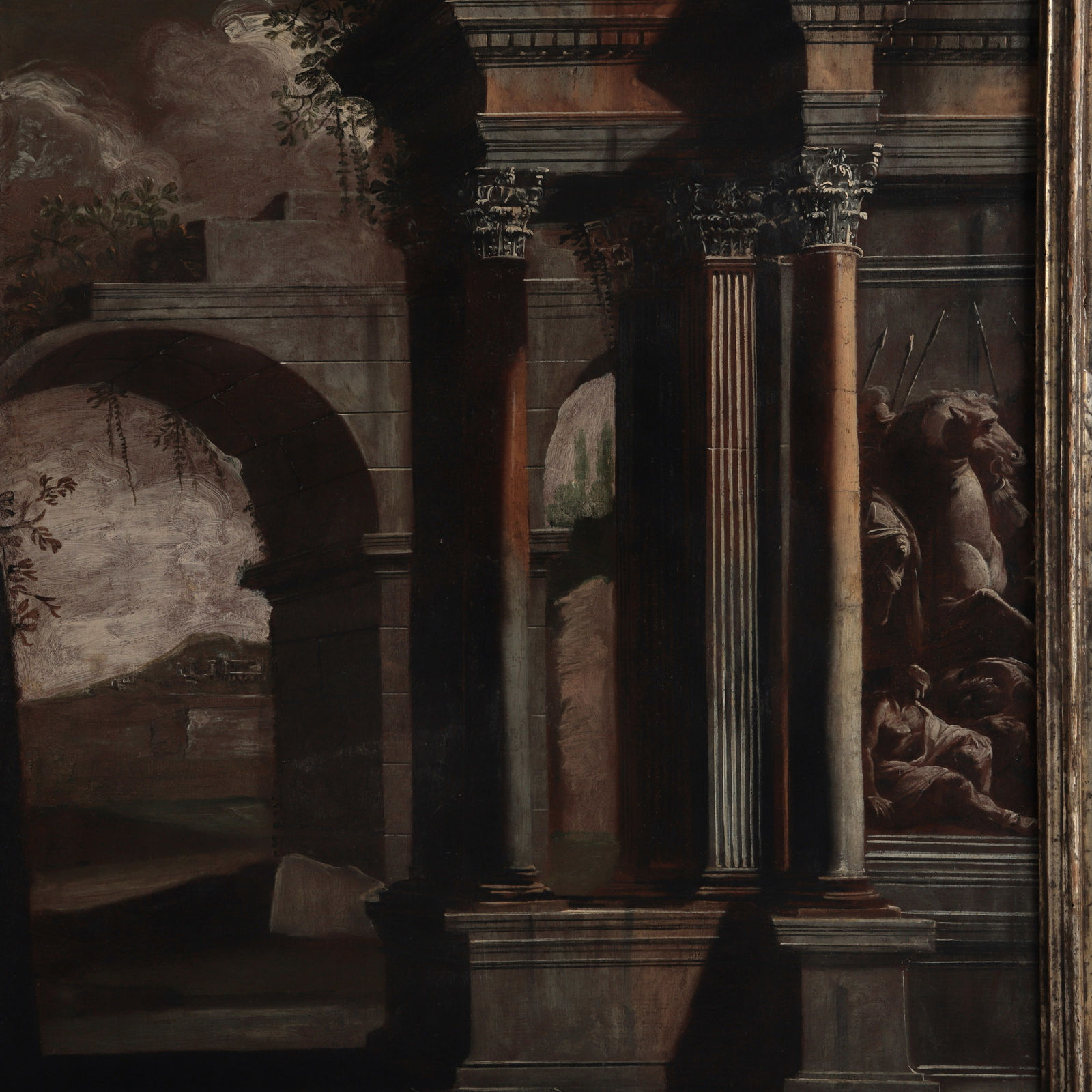 ARCHITECTURAL CAPRICCIO ,C.1650 (SOLD)